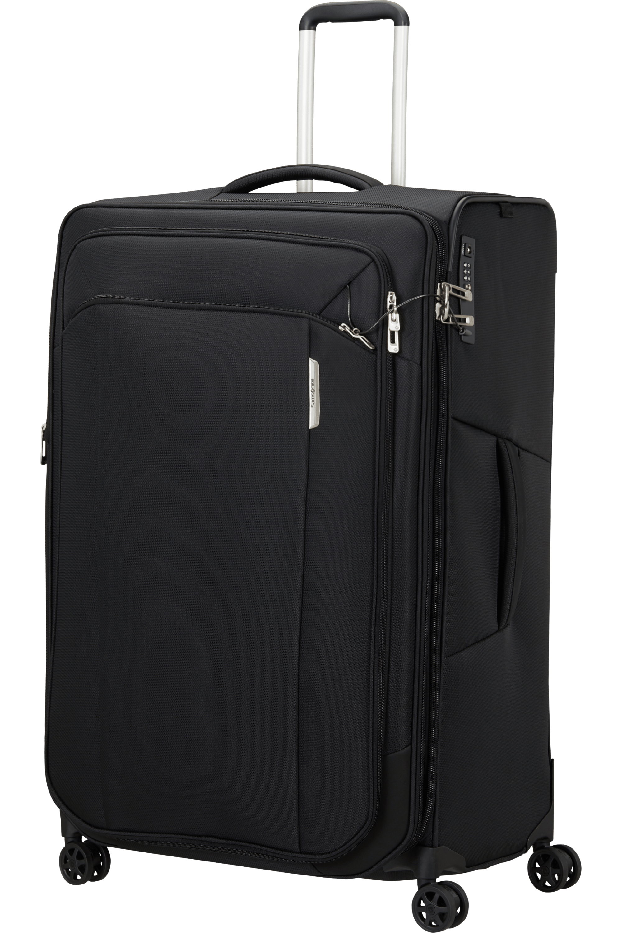 RESPARK 82cm Spinner Expandable (4 wheels) - Ozone Black