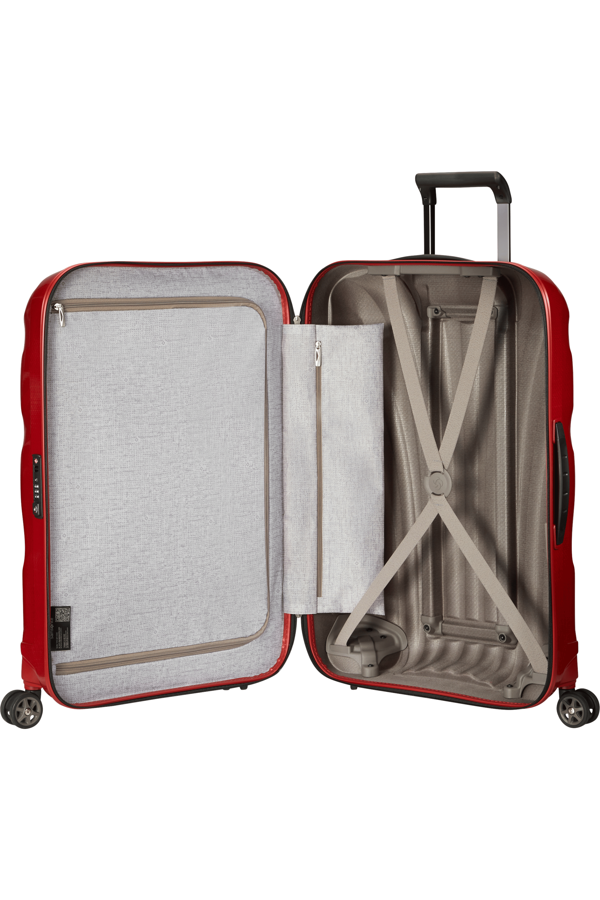 C-Lite Spinner (4 wheels) 81cm - Chili red