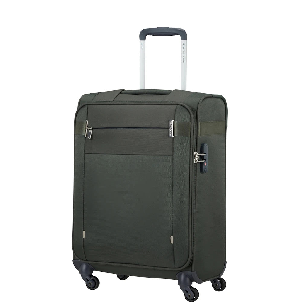 Citybeat 4 Wheel Cabin Suitcase 55cm - Climbing Ivy