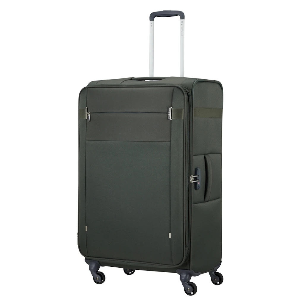 Citybeat 4 Wheel Expandable Large Suitcase 78cm - Climbing Ivy
