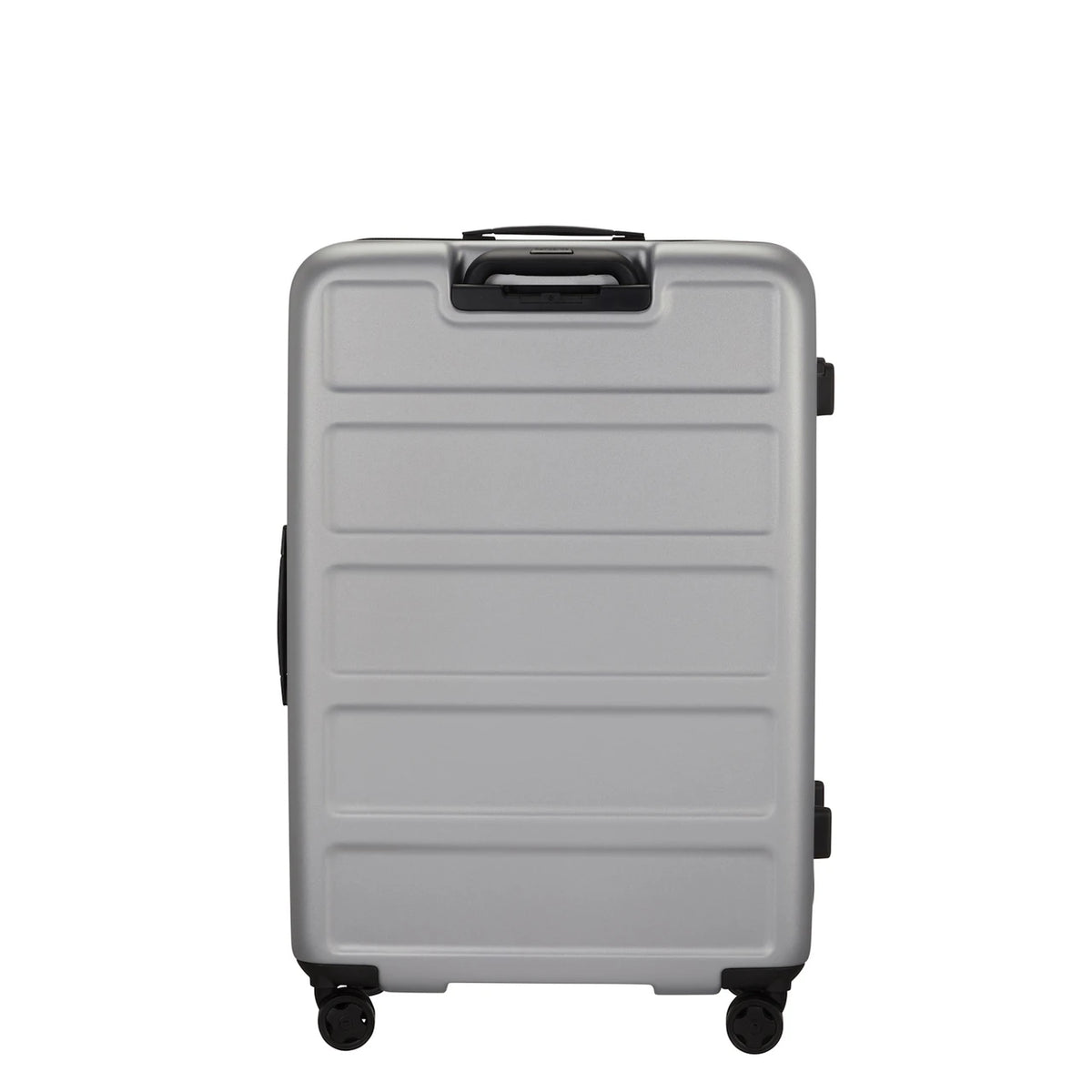 Quadrix 2 Piece Luggage Set (55cm & 75cm) - Silver