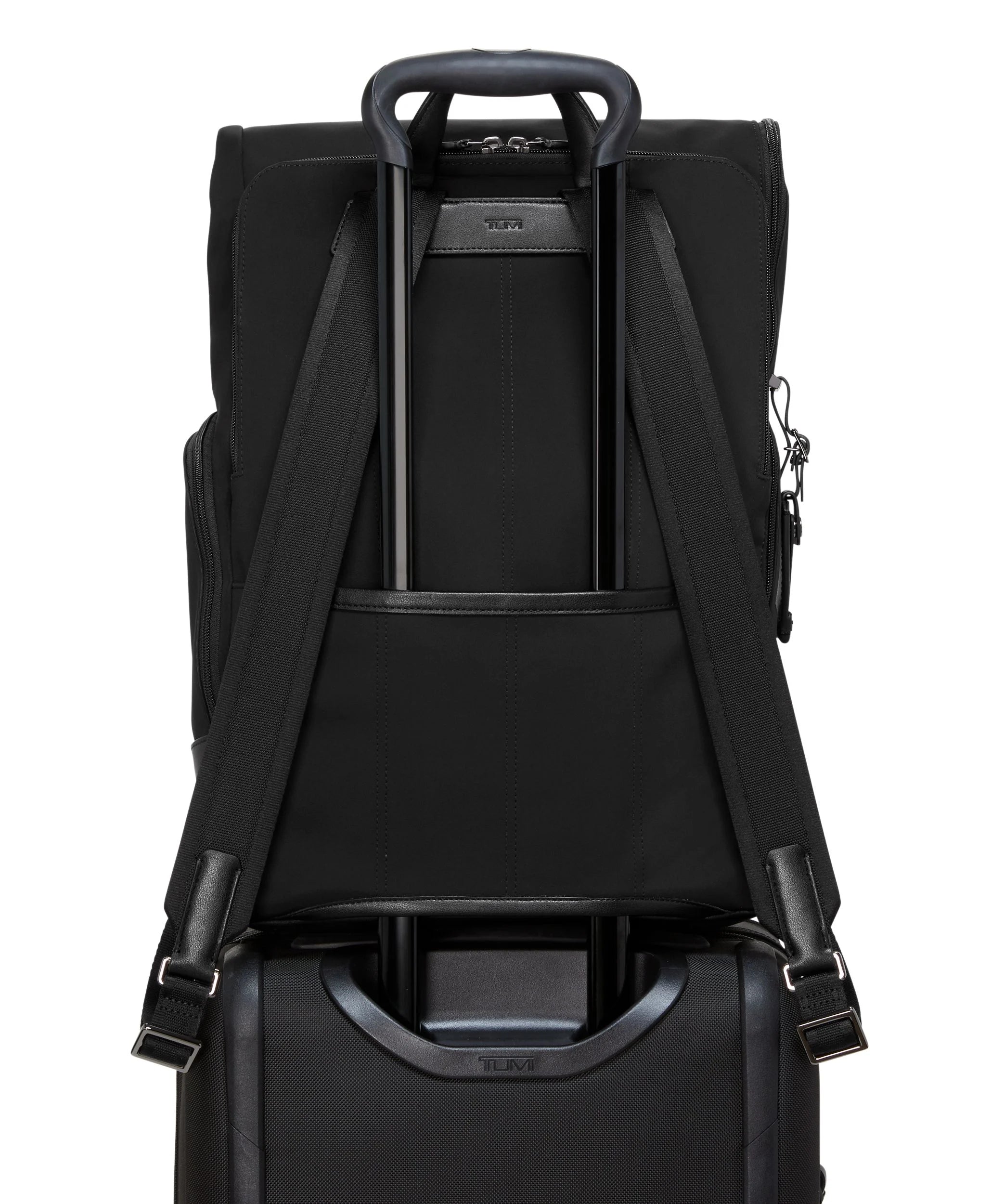 Harrison Osborn Roll Top Backpack - Black