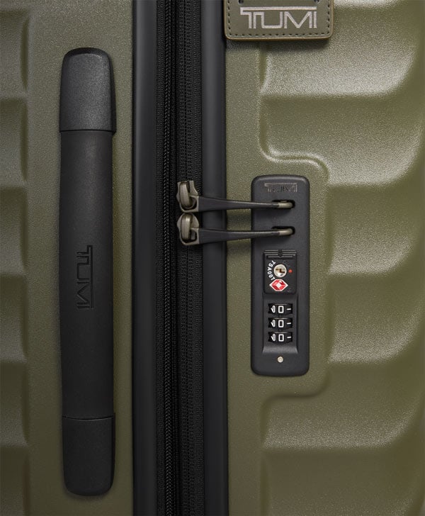 19 Degree Short Trip Expandable 4 Wheeled Packing Case - Olive Texture