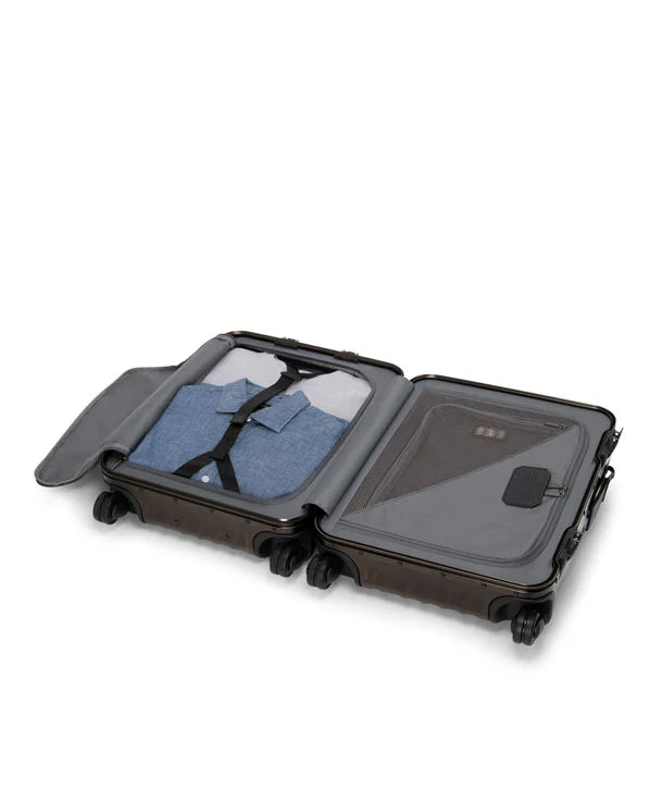19 Degree Aluminium Continental Carry-On - Texture Gunmetal