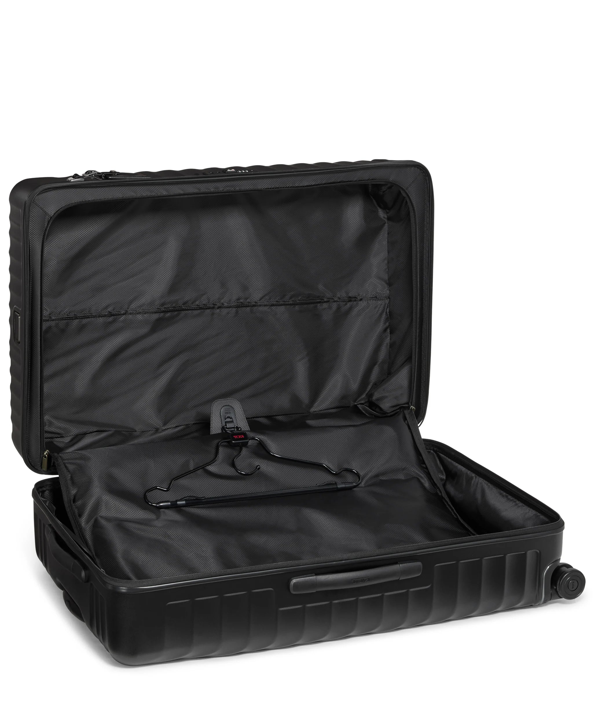 19 Degree Worldwide Trip Checked Luggage 85 cm - Black Texture