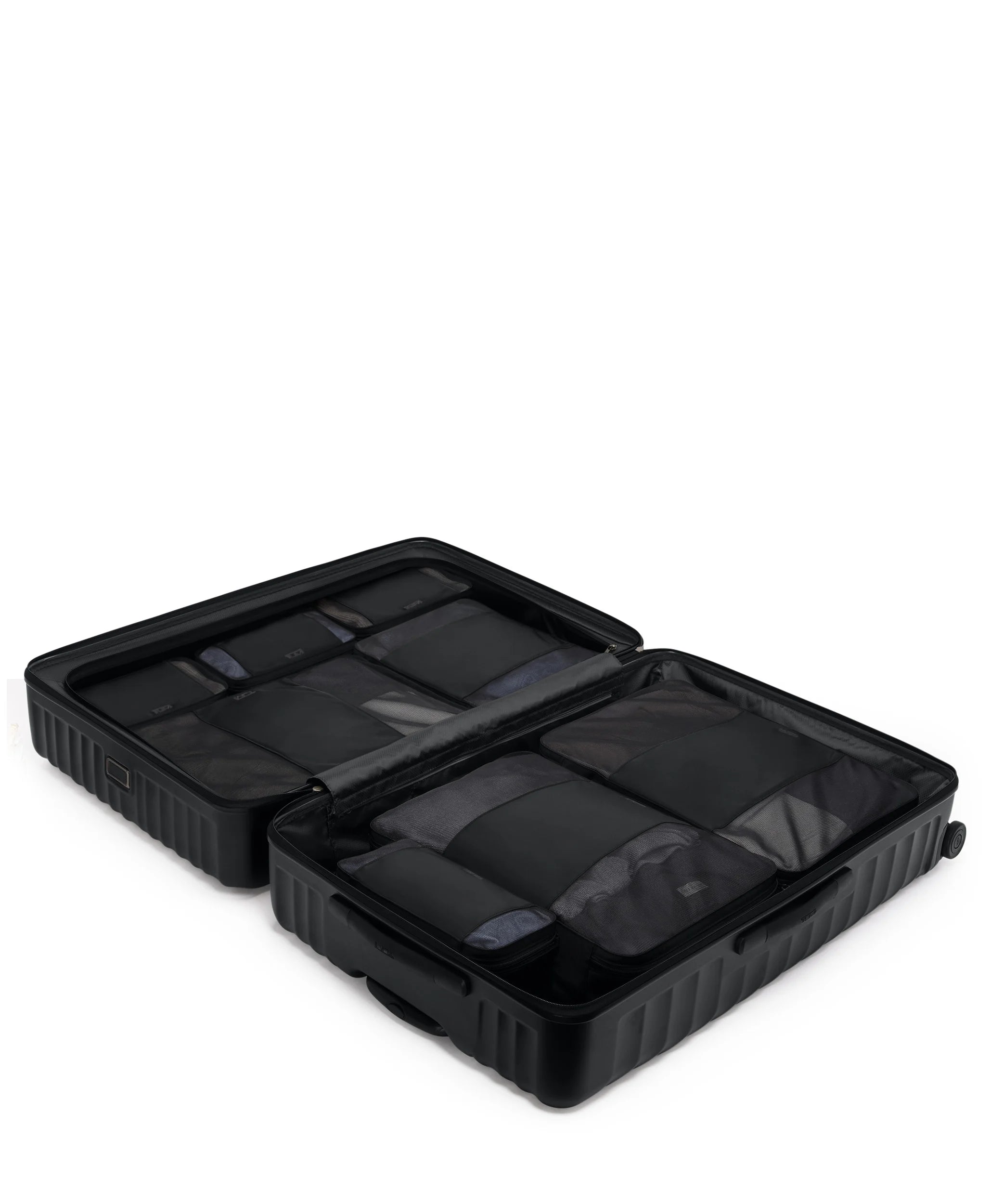 19 Degree Worldwide Trip Checked Luggage 85 cm - Black Texture