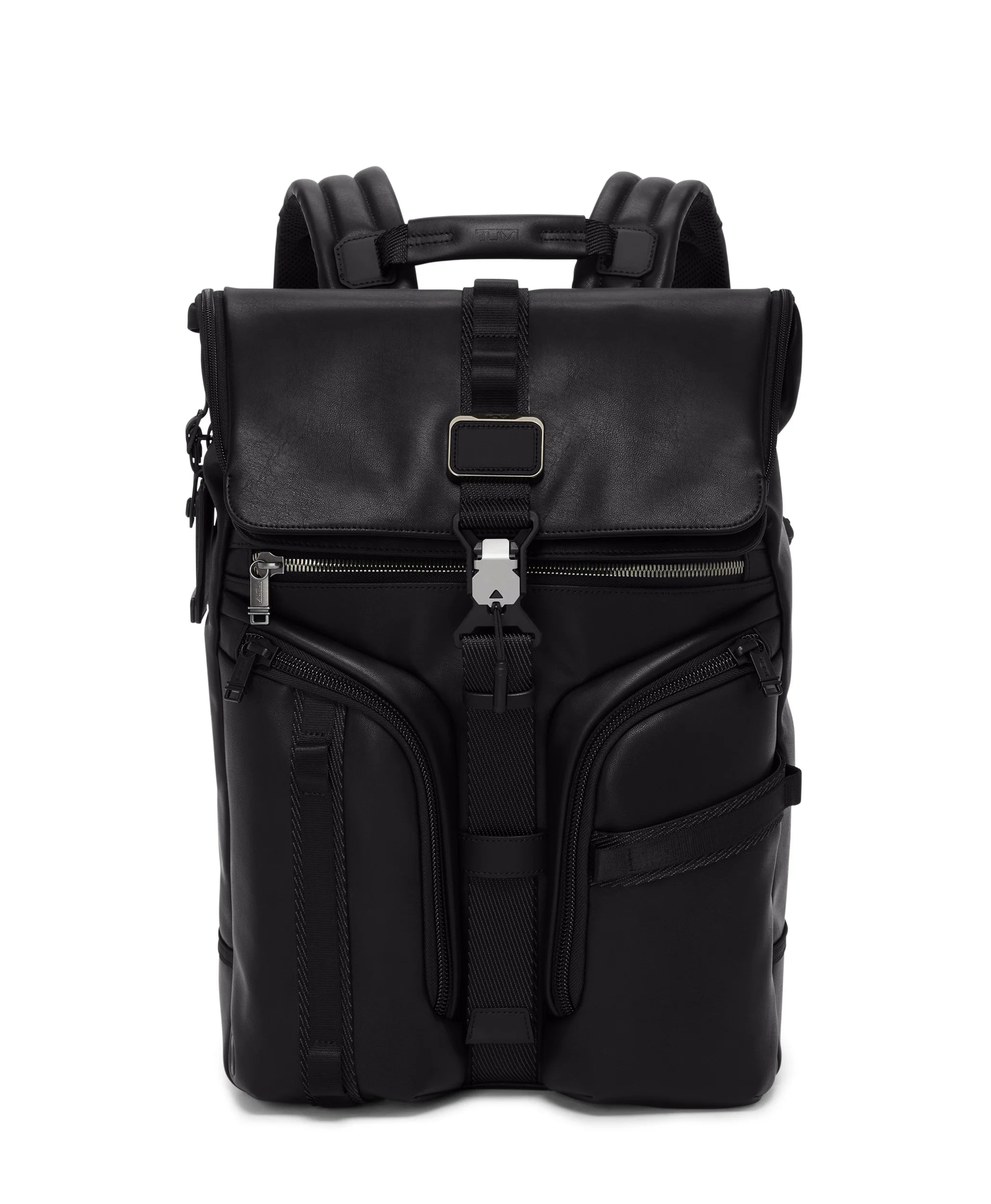 Alpha Bravo Surveillance Flap Backpack - Black