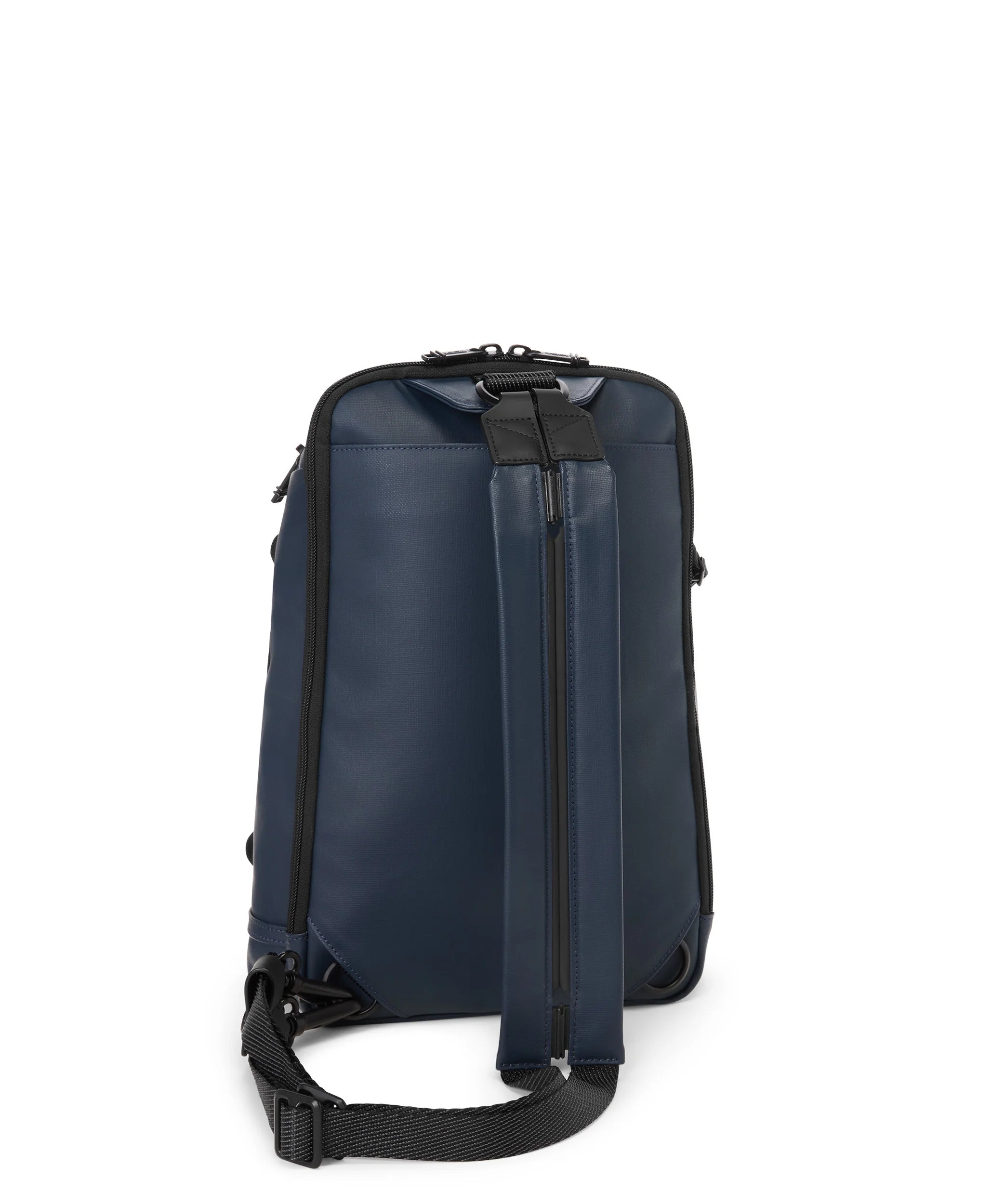 Alpha Bravo Knight Sling Backpack - Navy Coated Canvas