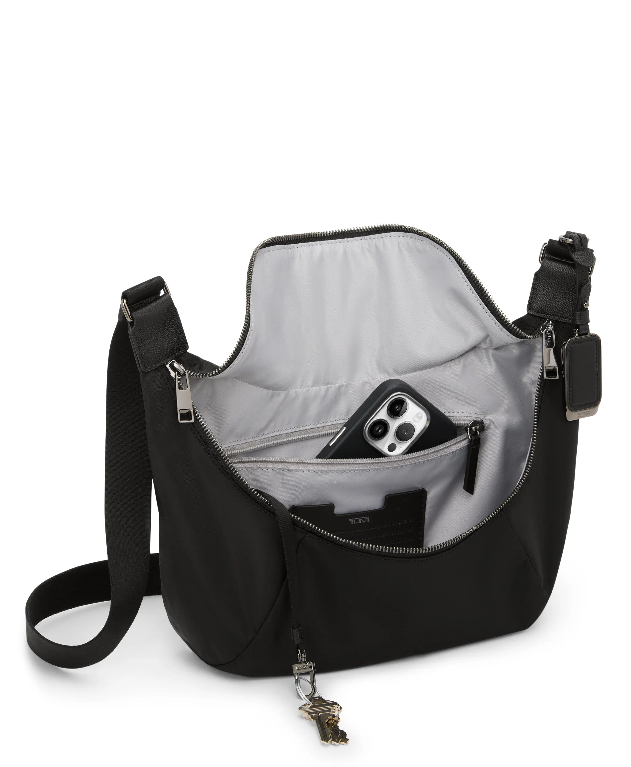 Voyageur Alabama Crossbody - Black/Gunmetal