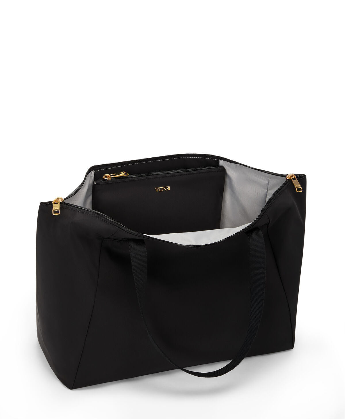 VOYAGEUR Just in Case Medium Tote - Black/Gold