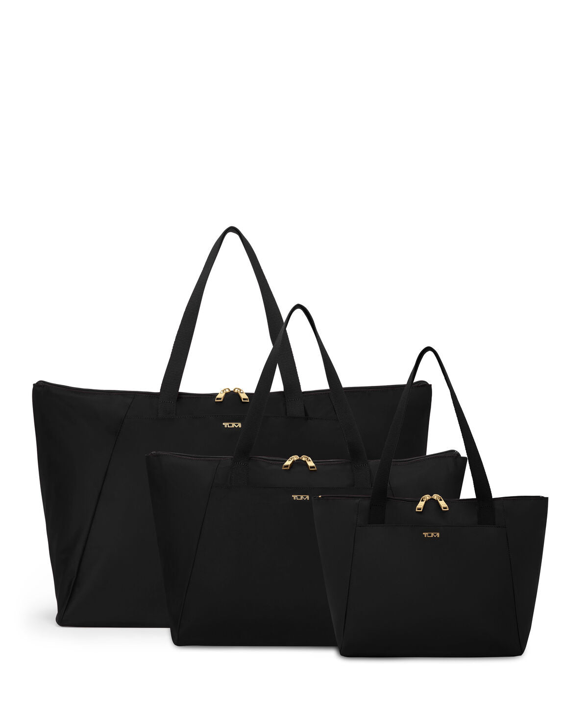 VOYAGEUR Just in Case Medium Tote - Black/Gold