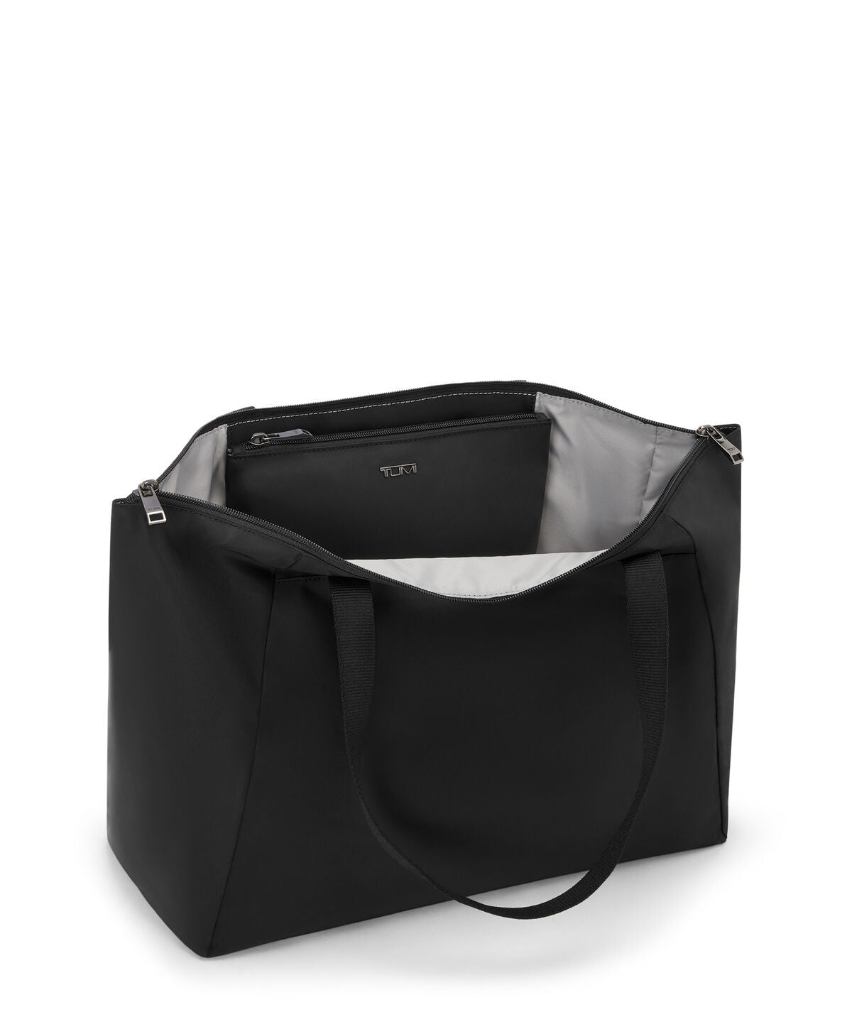 VOYAGEUR Just in Case Medium Tote - Black/Gunmetal