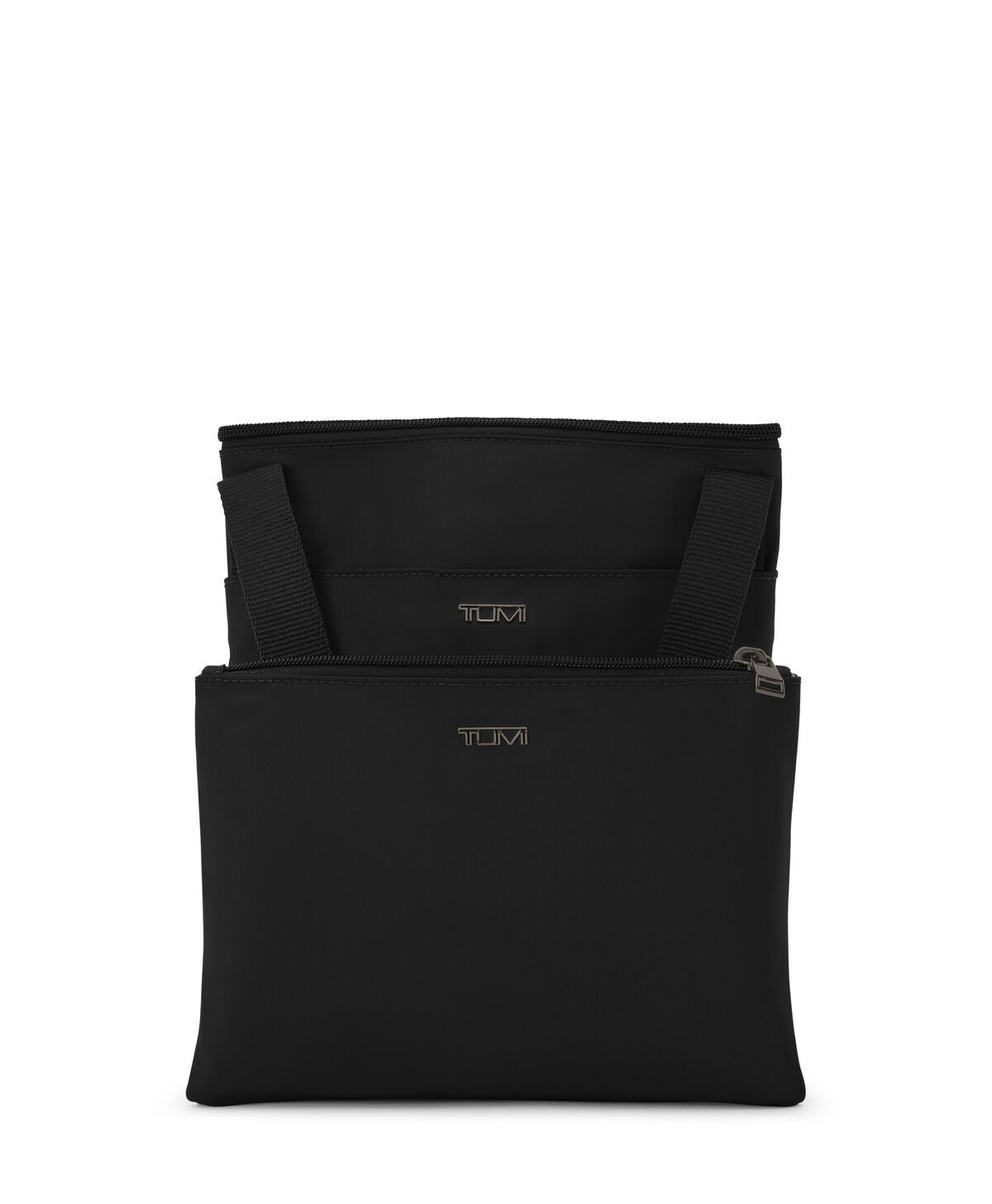 VOYAGEUR Just in Case Medium Tote - Black/Gunmetal