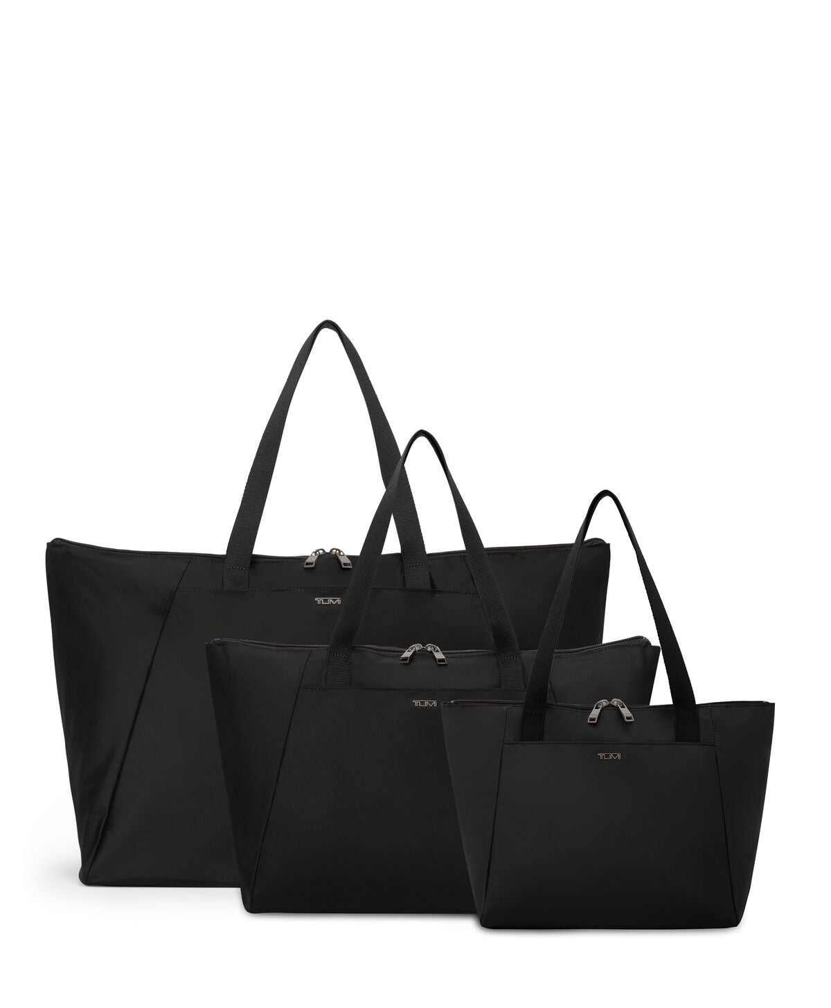 VOYAGEUR Just in Case Medium Tote - Black/Gunmetal