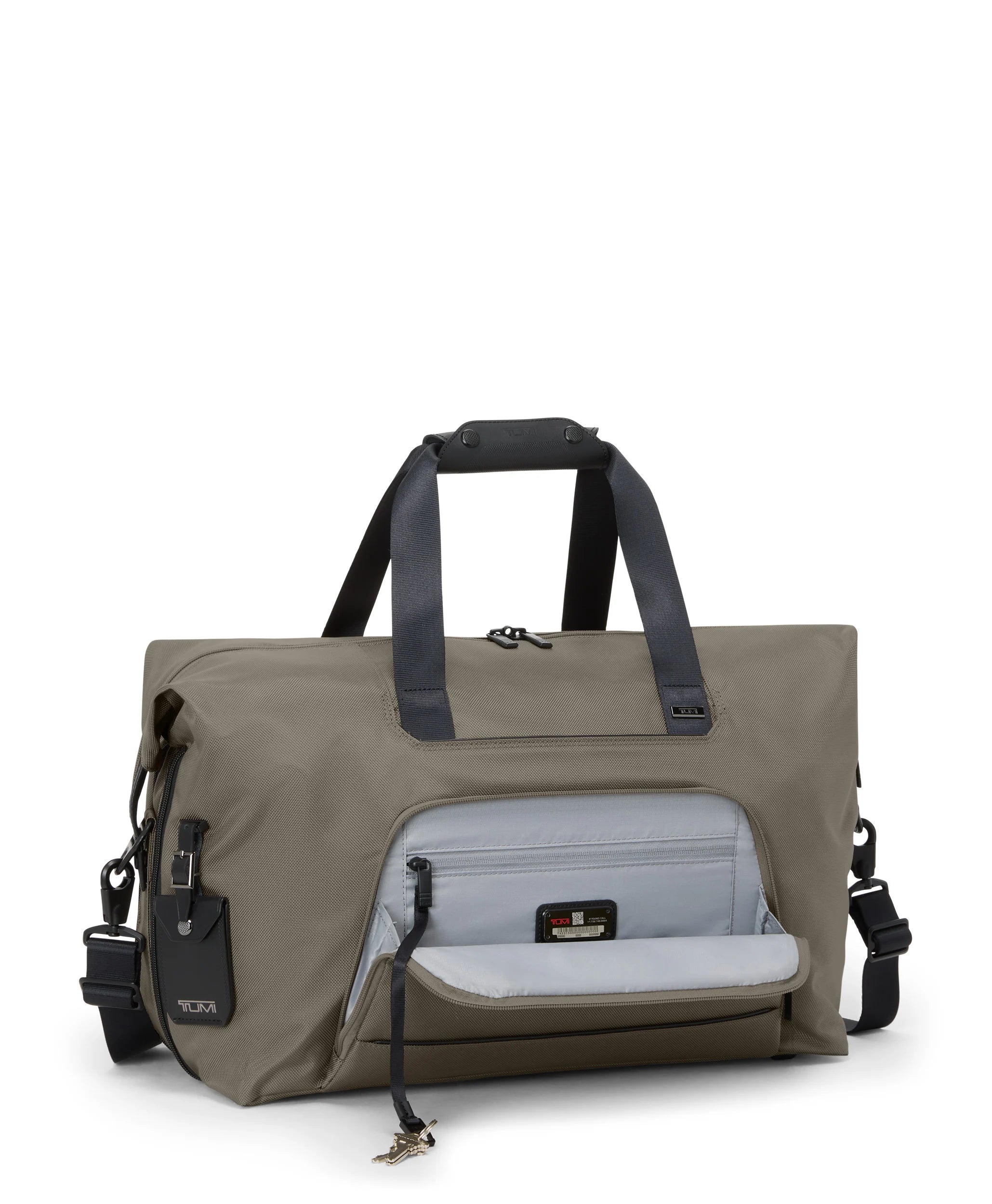 Alpha 4 Double Expansion Duffel - Grey Alloy