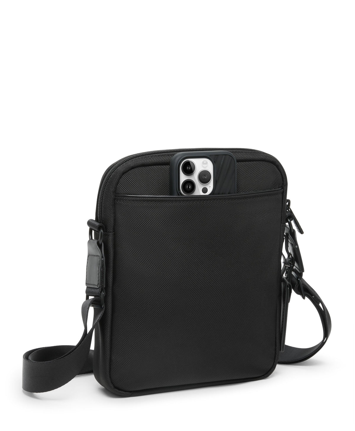 Alpha 4 Medium Crossbody - Black