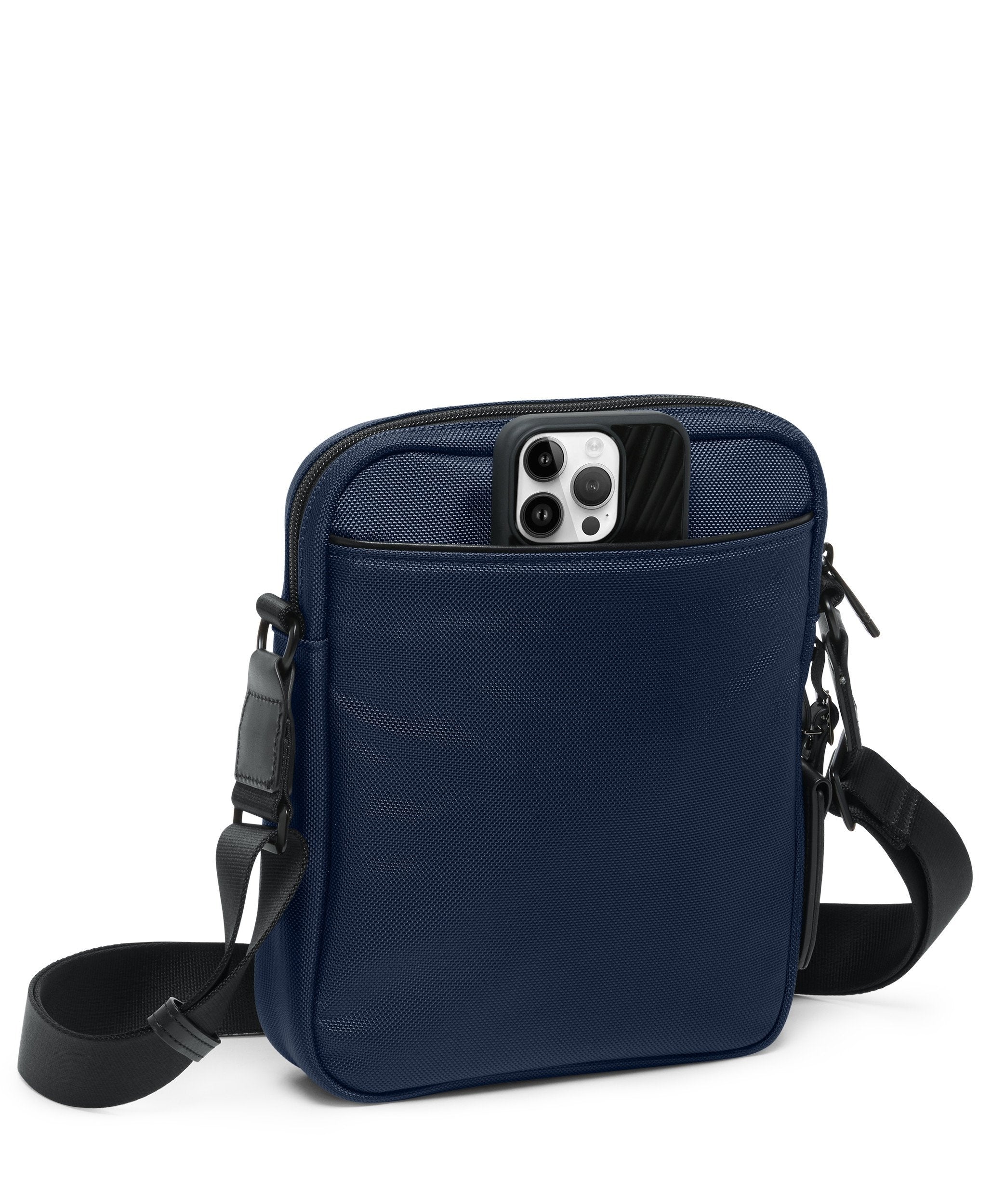 Alpha 4 Medium Crossbody - Navy