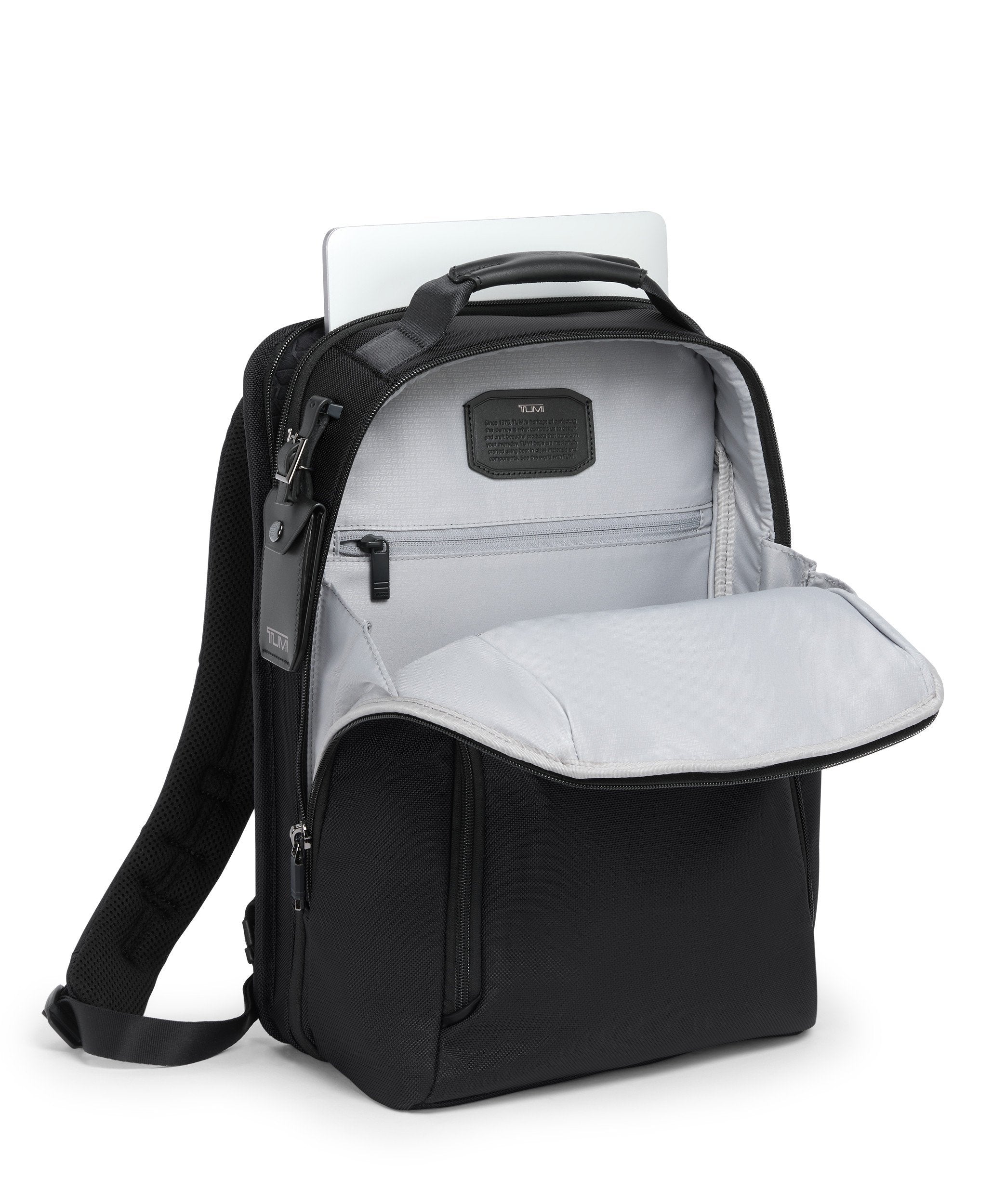 Alpha 4 Medium 15" Expandable Backpack - Black