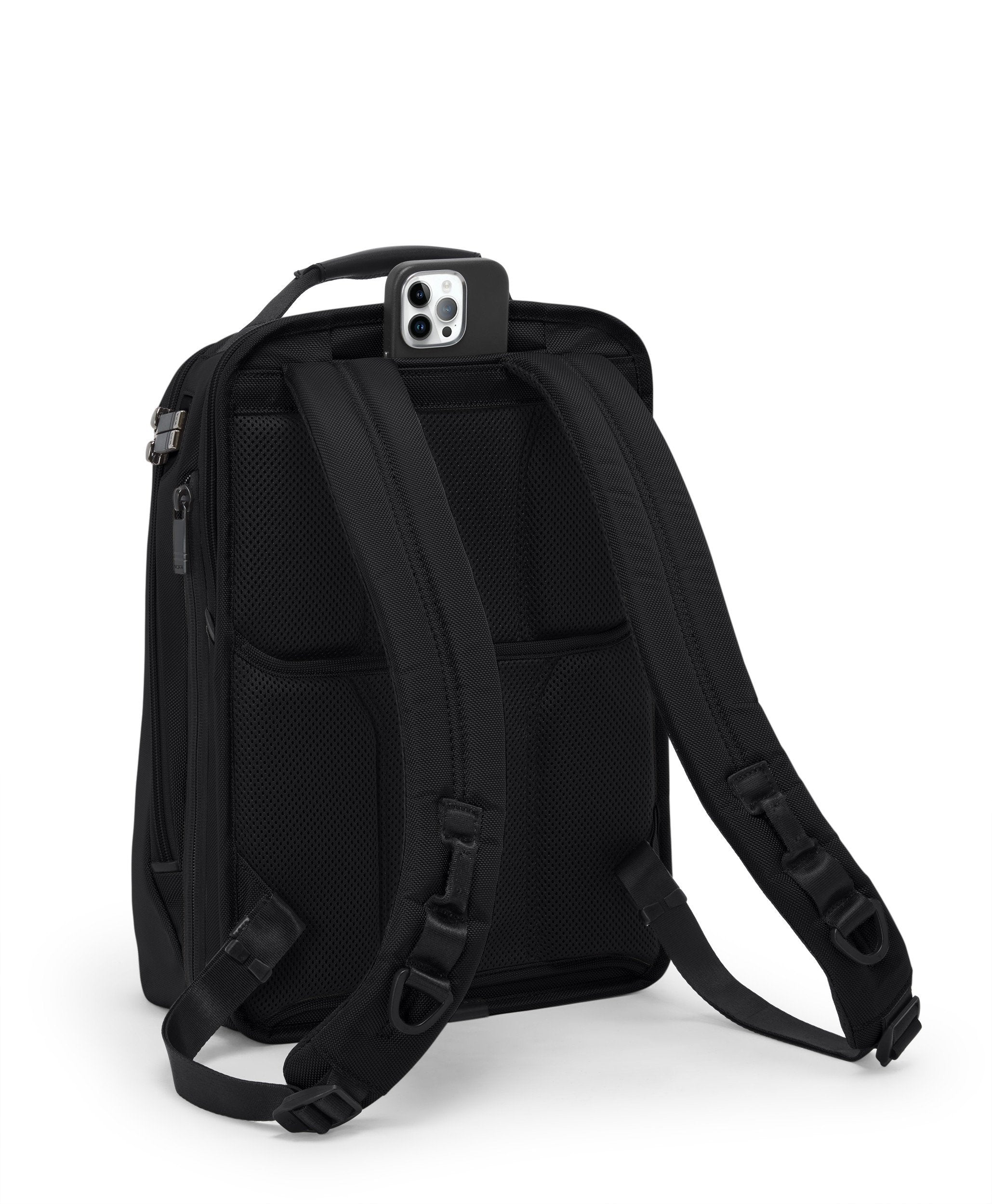 Alpha 4 Medium 15" Expandable Backpack - Black