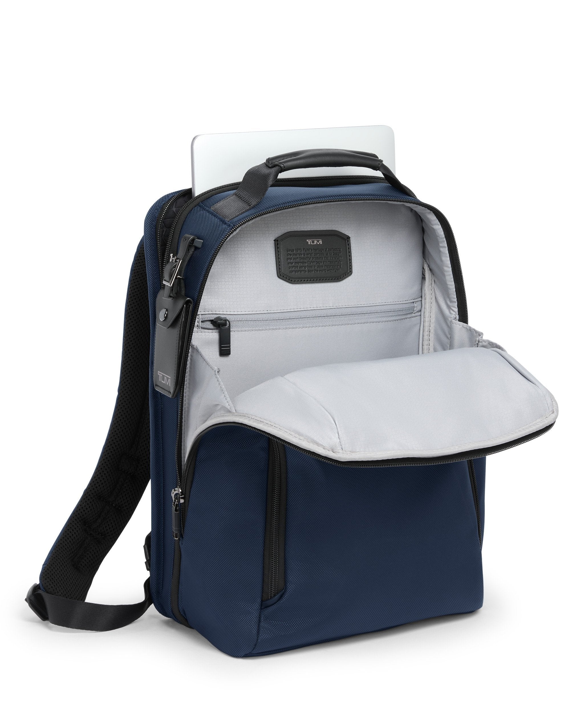 Alpha 4 Medium 15" Expandable Backpack - Navy