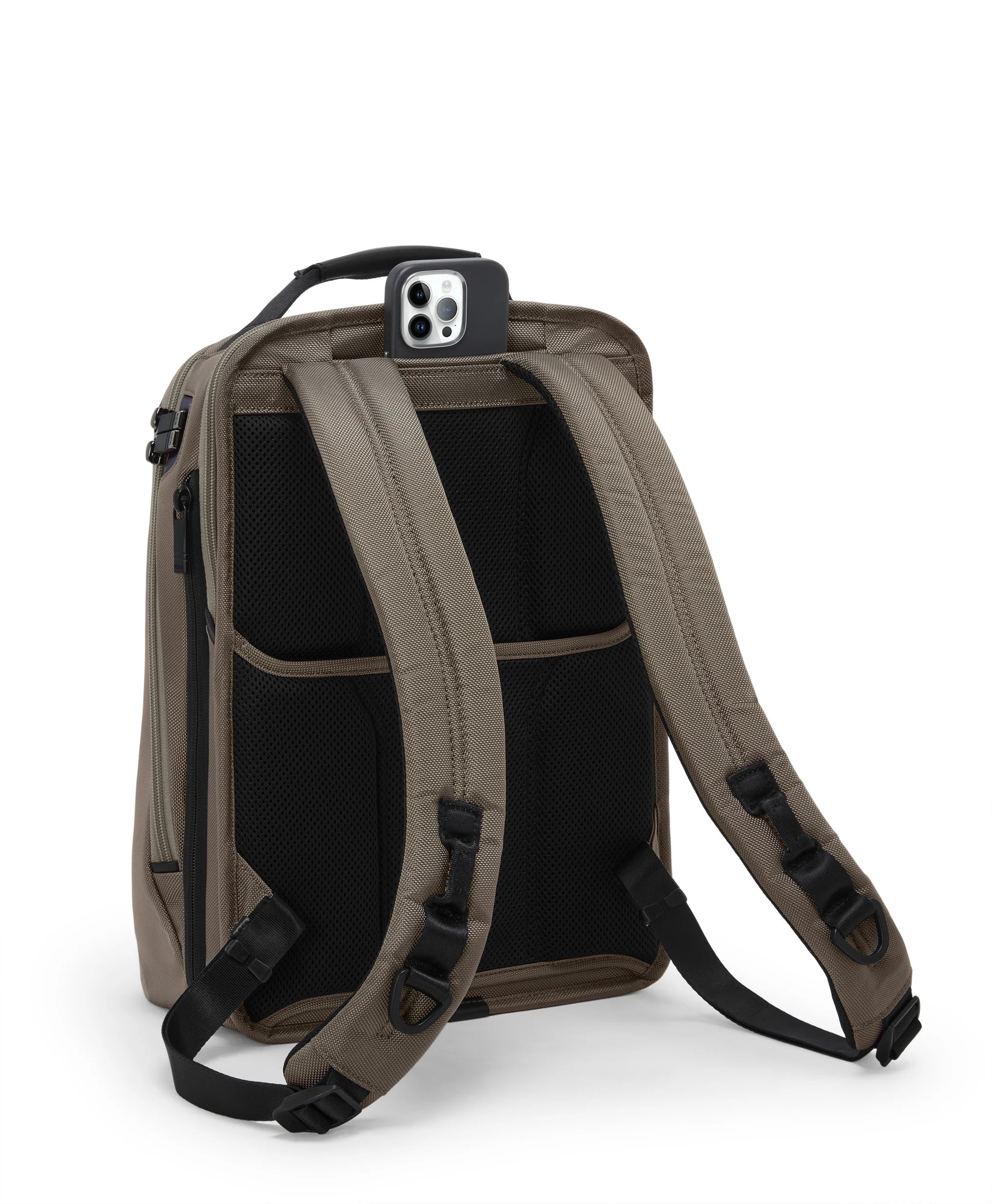 Alpha 4 Medium 15" Expandable Backpack - Grey Alloy