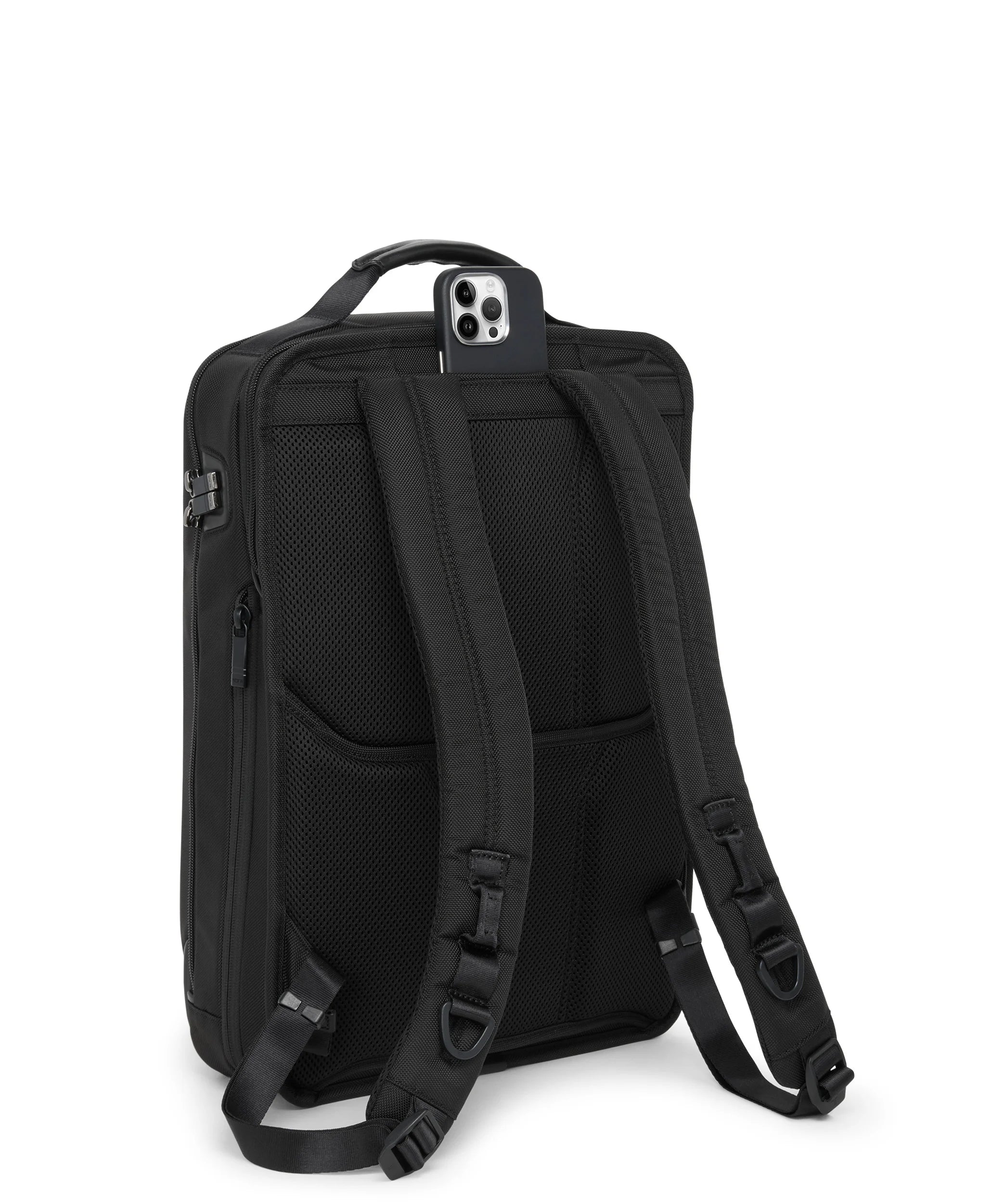 Alpha 4 Large 17” Expandable Backpack - Black