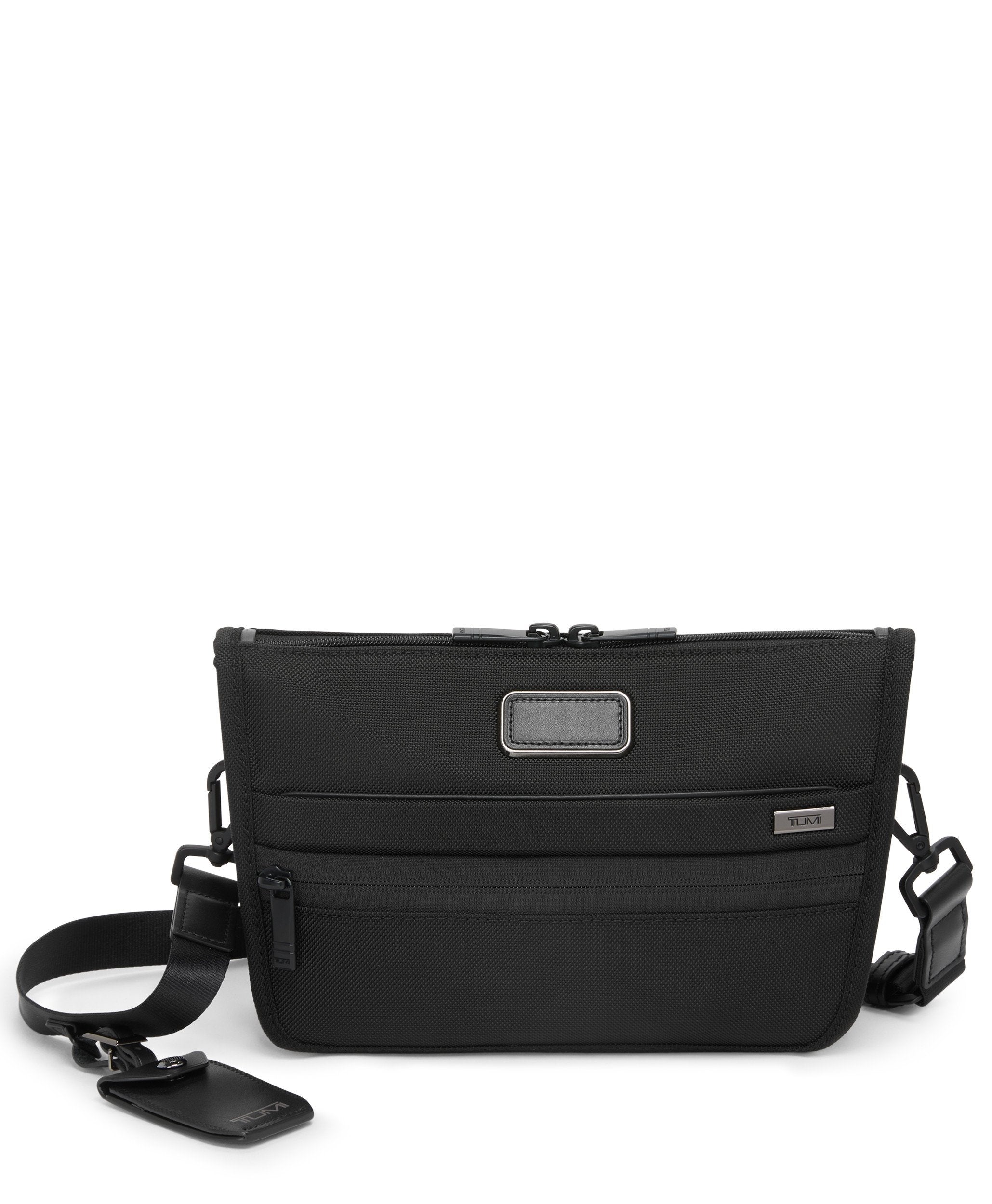 Alpha 4 Convertible Clutch Crossbody - Black