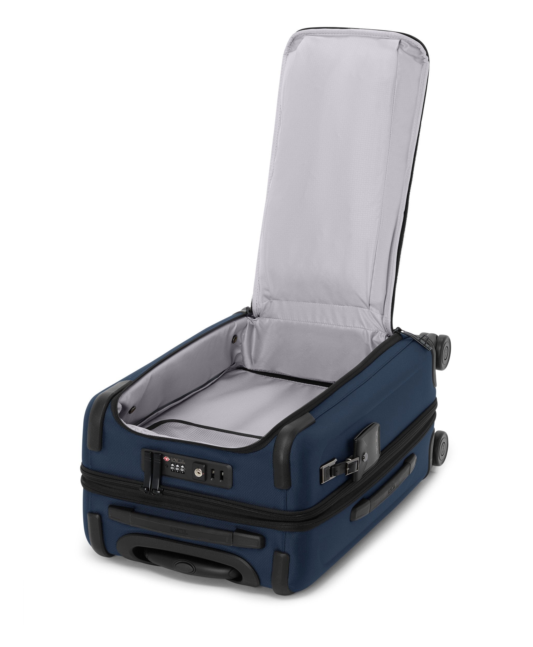 Alpha 4 Dual Access Expandable Carry-On 55 cm - Navy