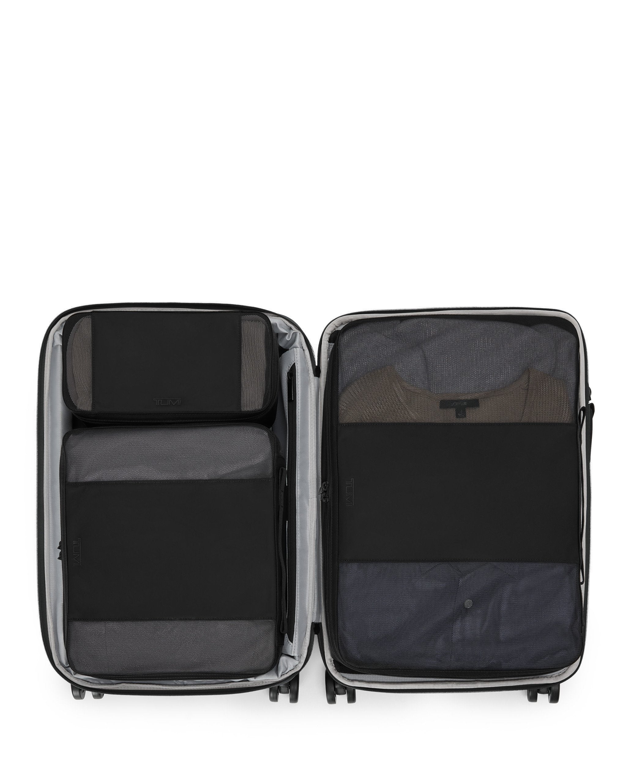 Alpha 4 Dual Access Expandable Carry-On 55 cm - Navy