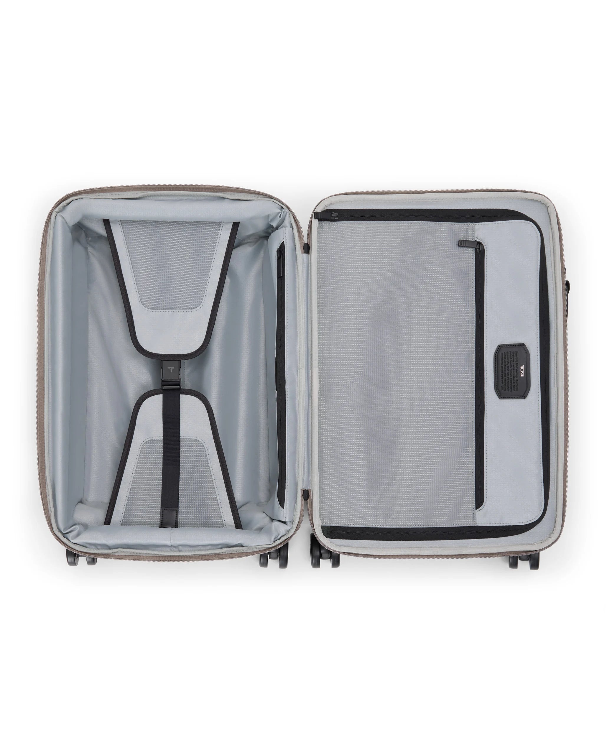Alpha 4 Dual Access Expandable Carry-On 55 cm - Grey Alloy