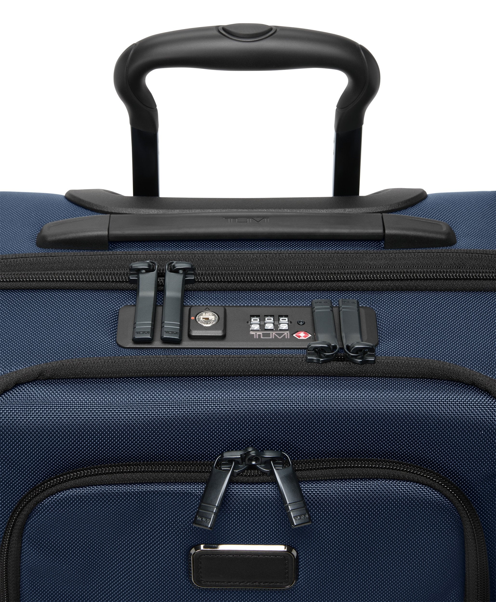 Alpha 4 Large Dual Access Expandable Carry-On 55 cm - Navy