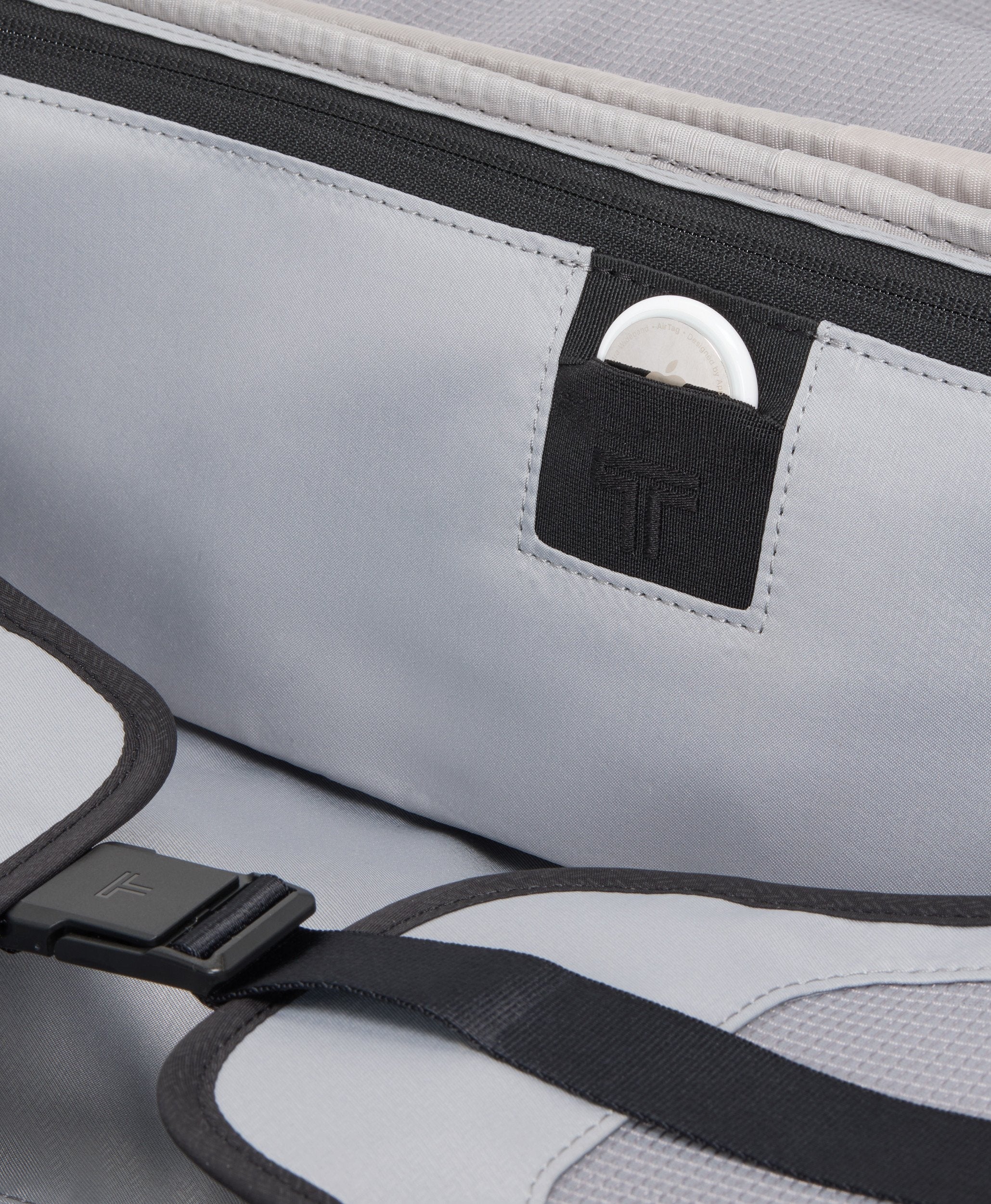 Alpha 4 Large Dual Access Expandable Carry-On 55 cm - Grey Alloy