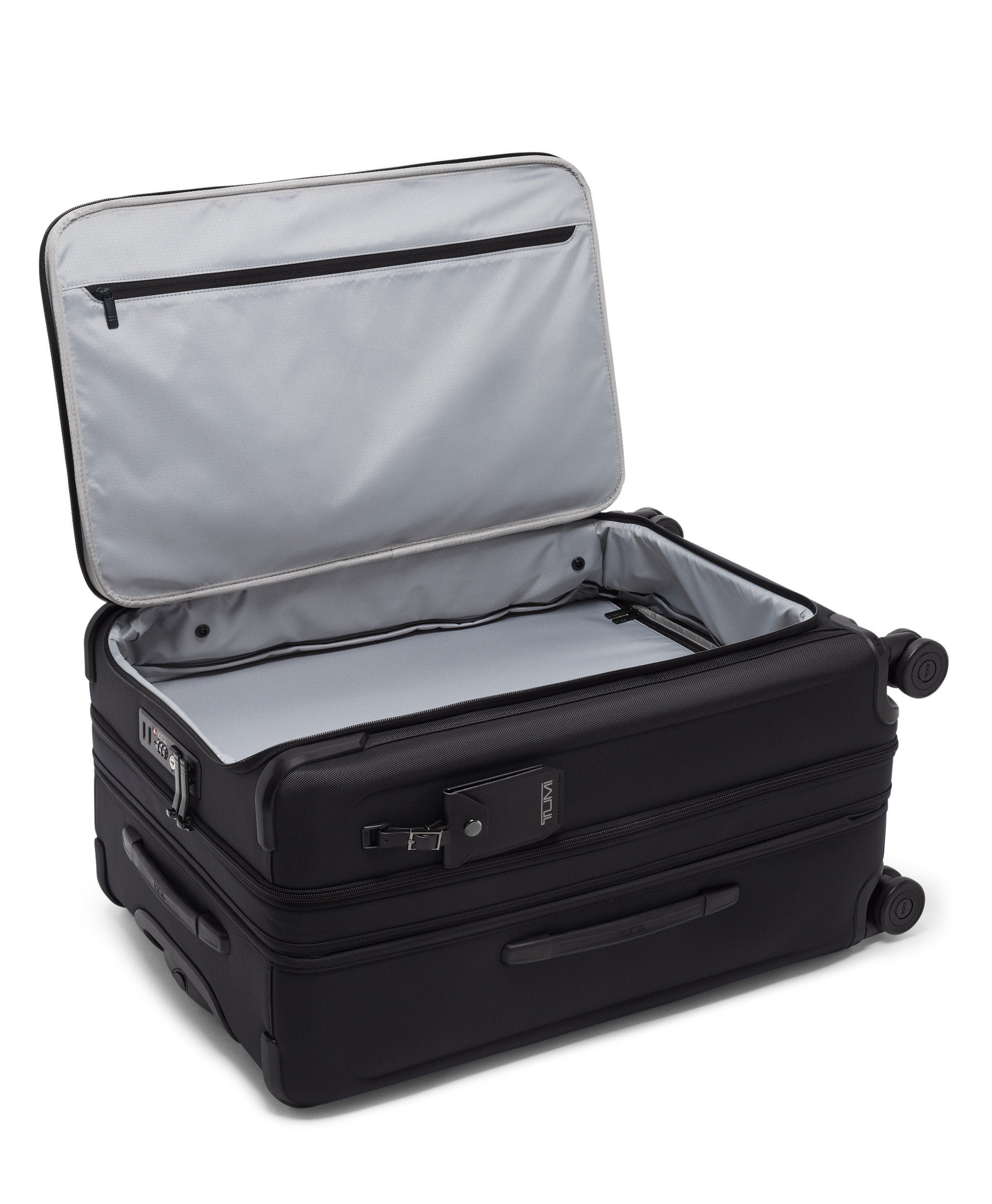 Alpha 4 Medium Dual Access Expandable Checked - Black
