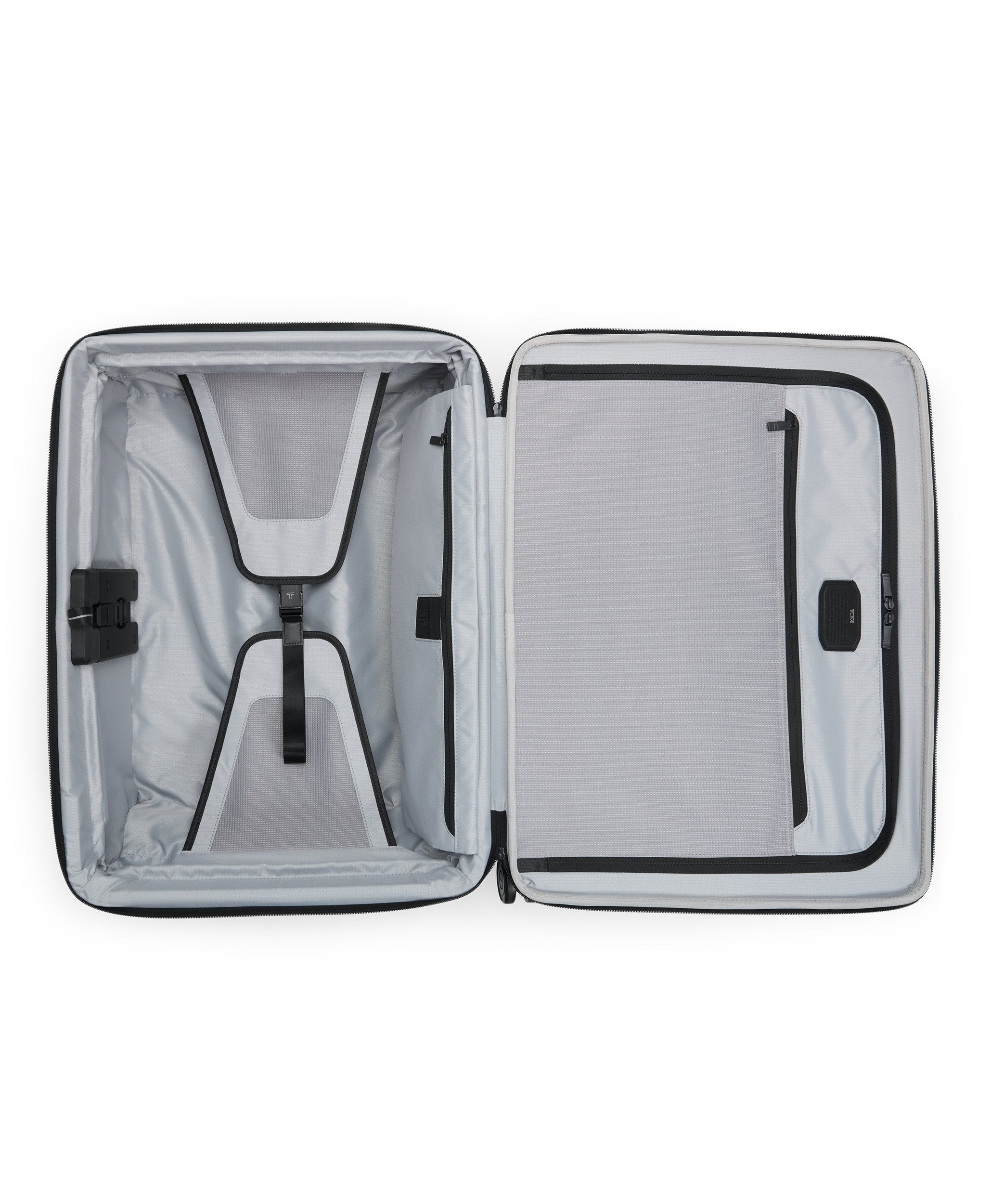 Alpha 4 Medium Dual Access Expandable Checked - Black