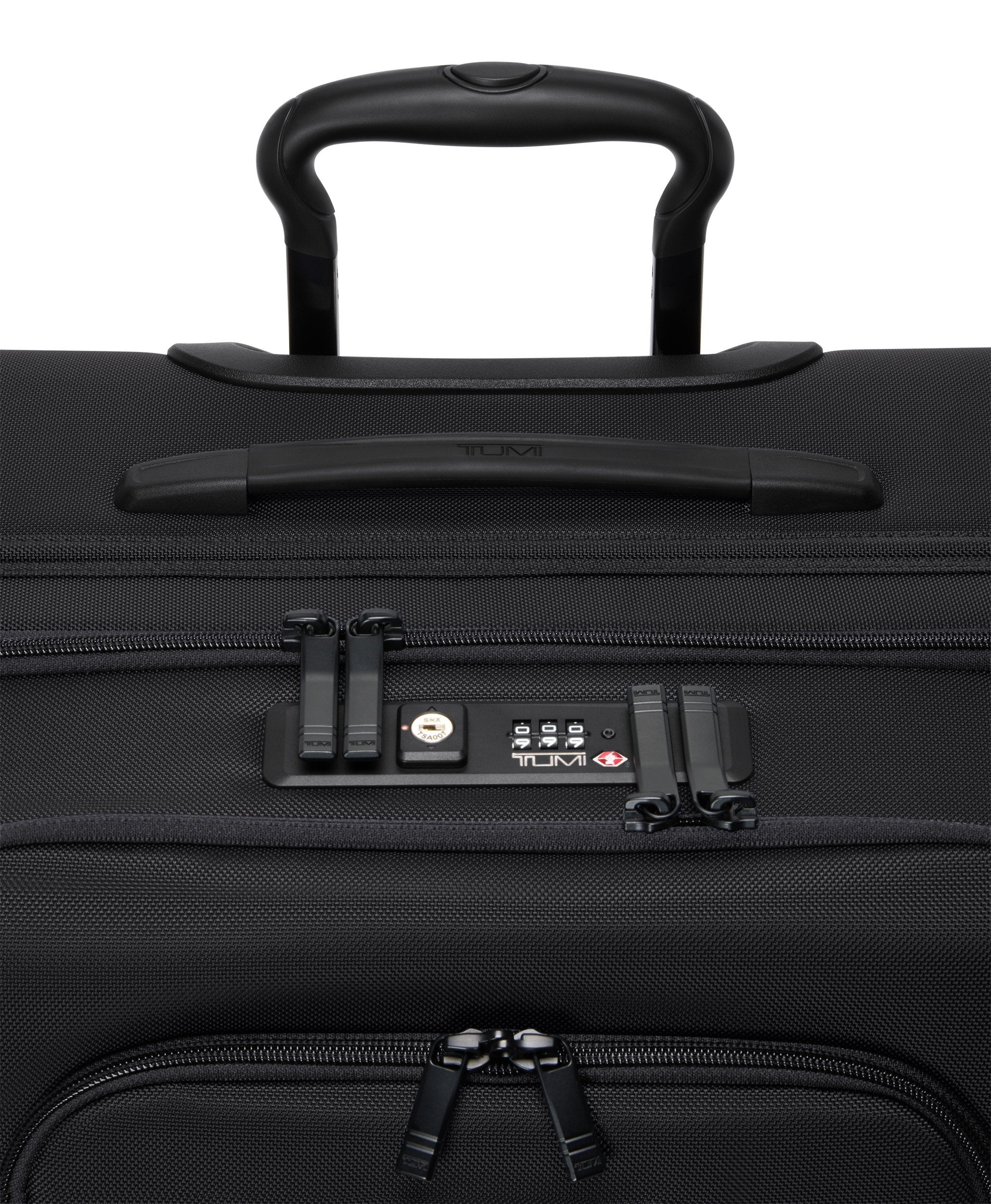 Alpha 4 Medium Dual Access Expandable Checked - Black