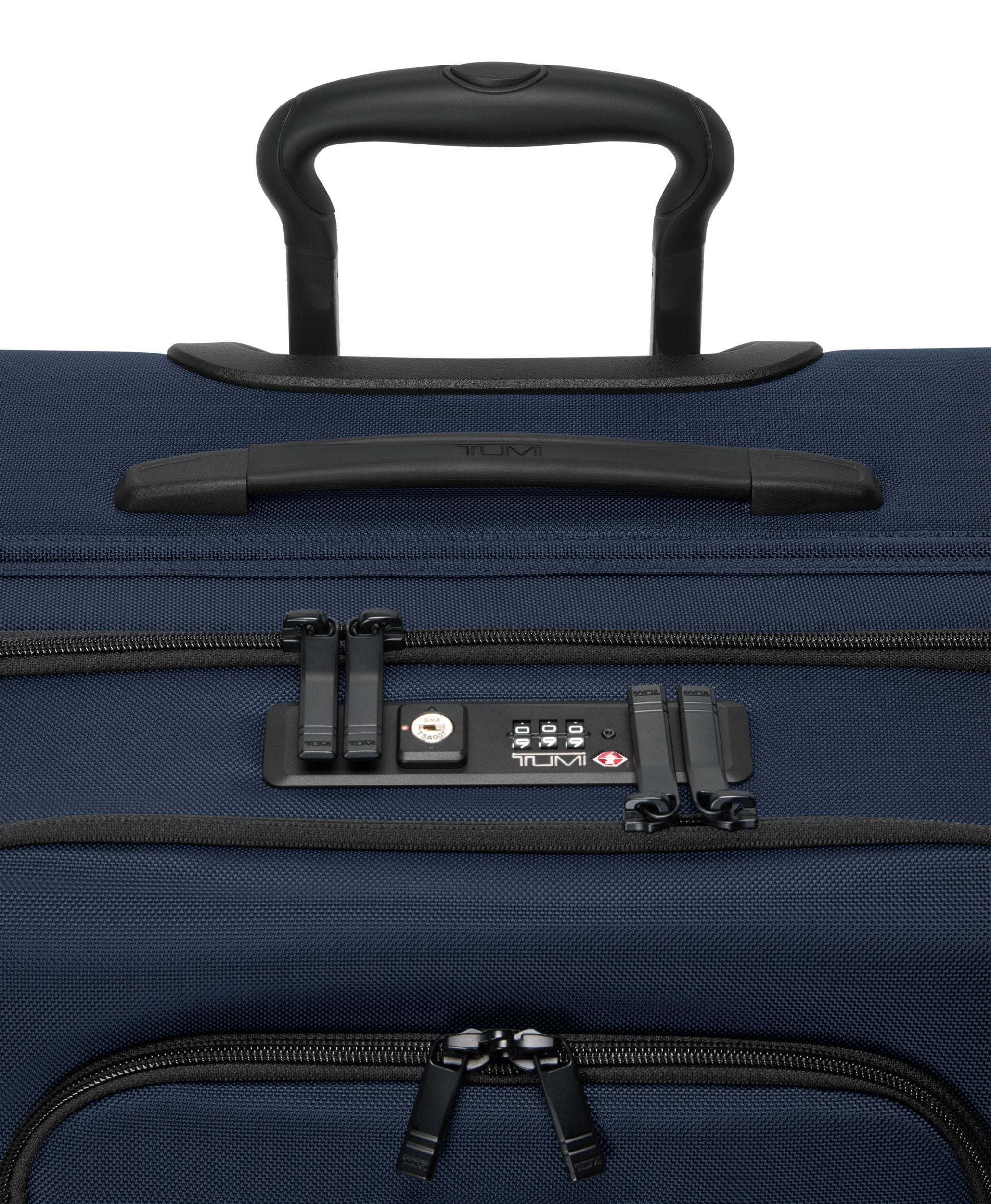 Alpha 4 Medium Dual Access Expandable Checked - Navy