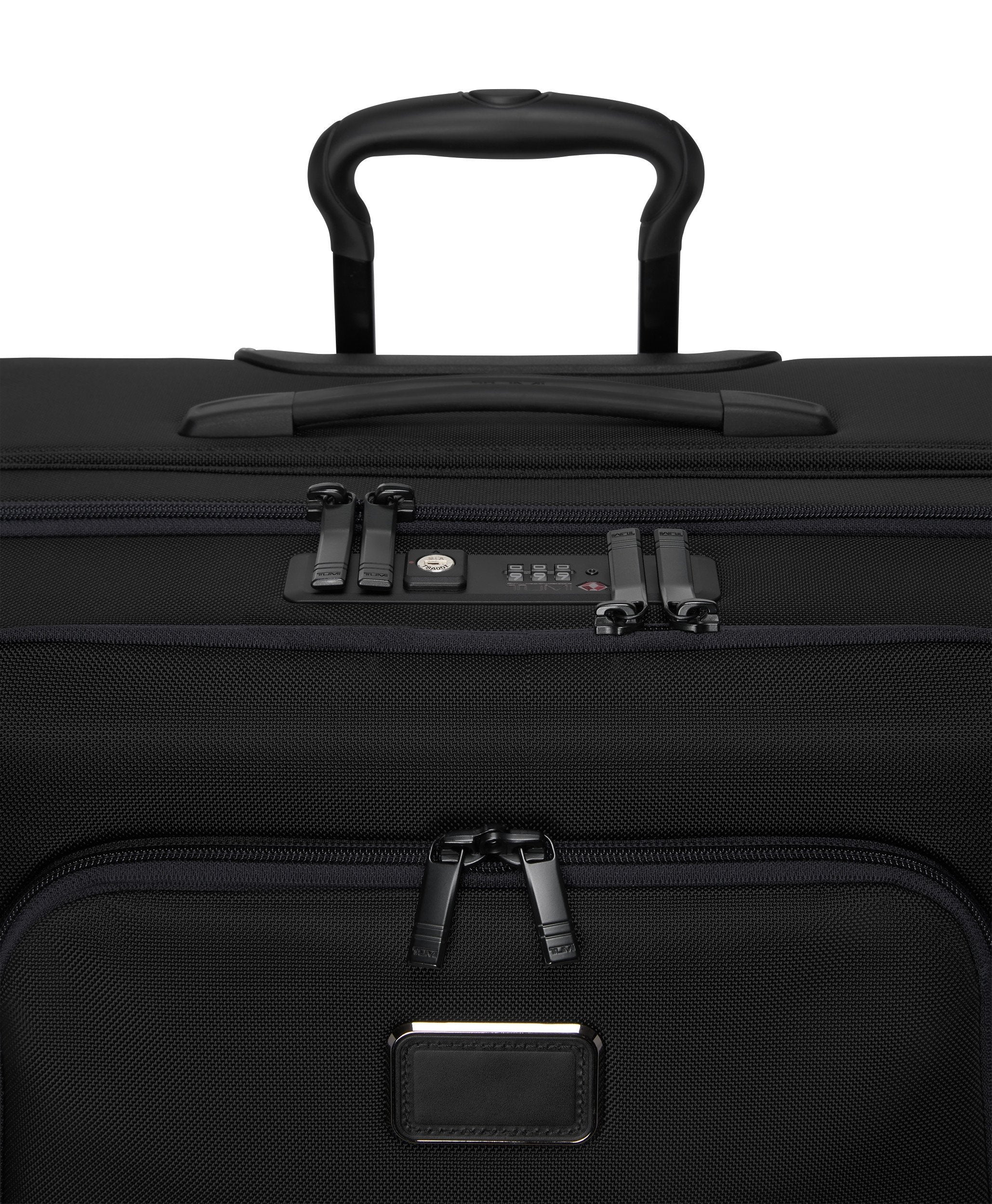 Alpha 4 Large Dual Access Expandable Checked - Black