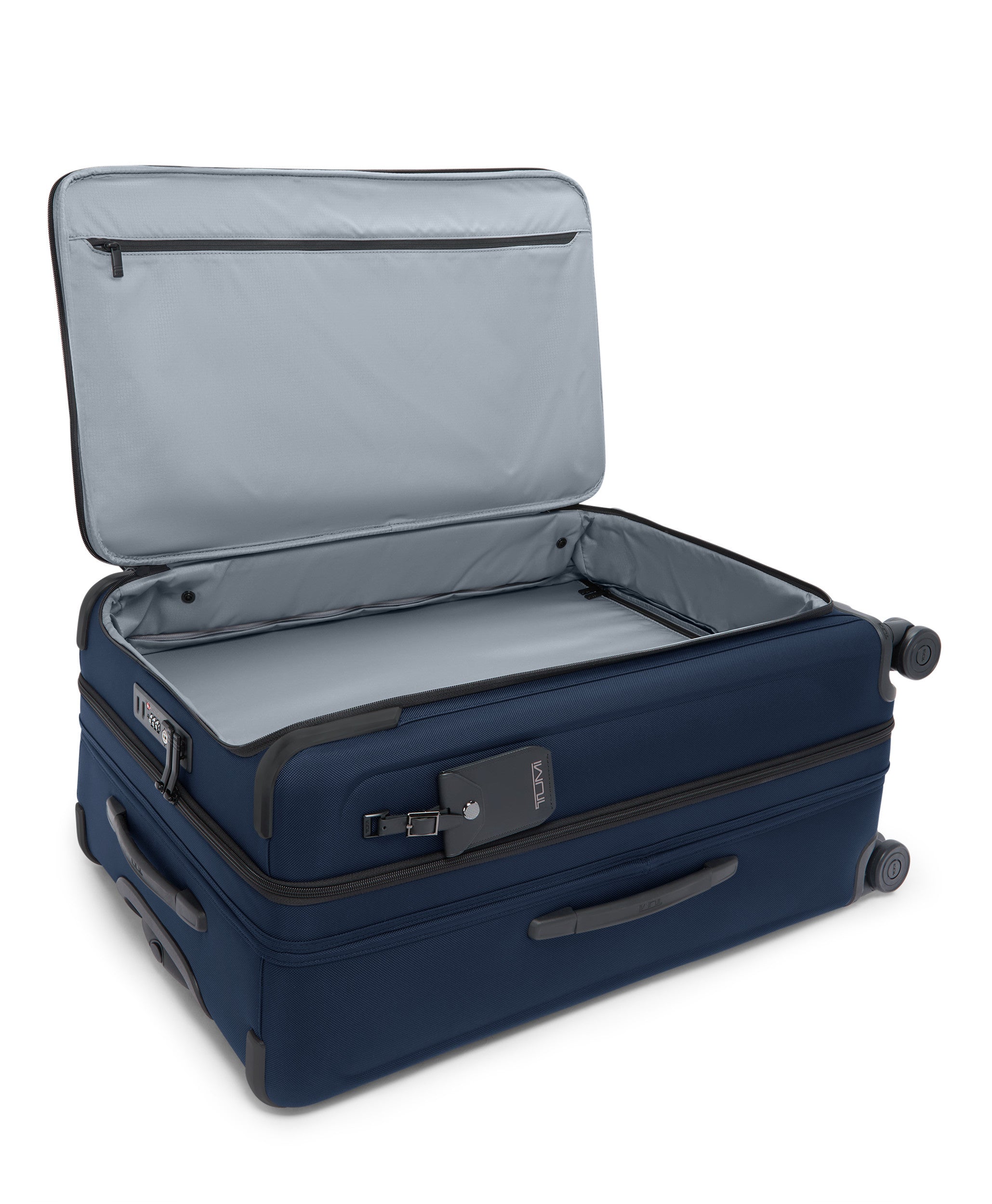 Alpha 4 Large Dual Access Expandable Checked - Navy