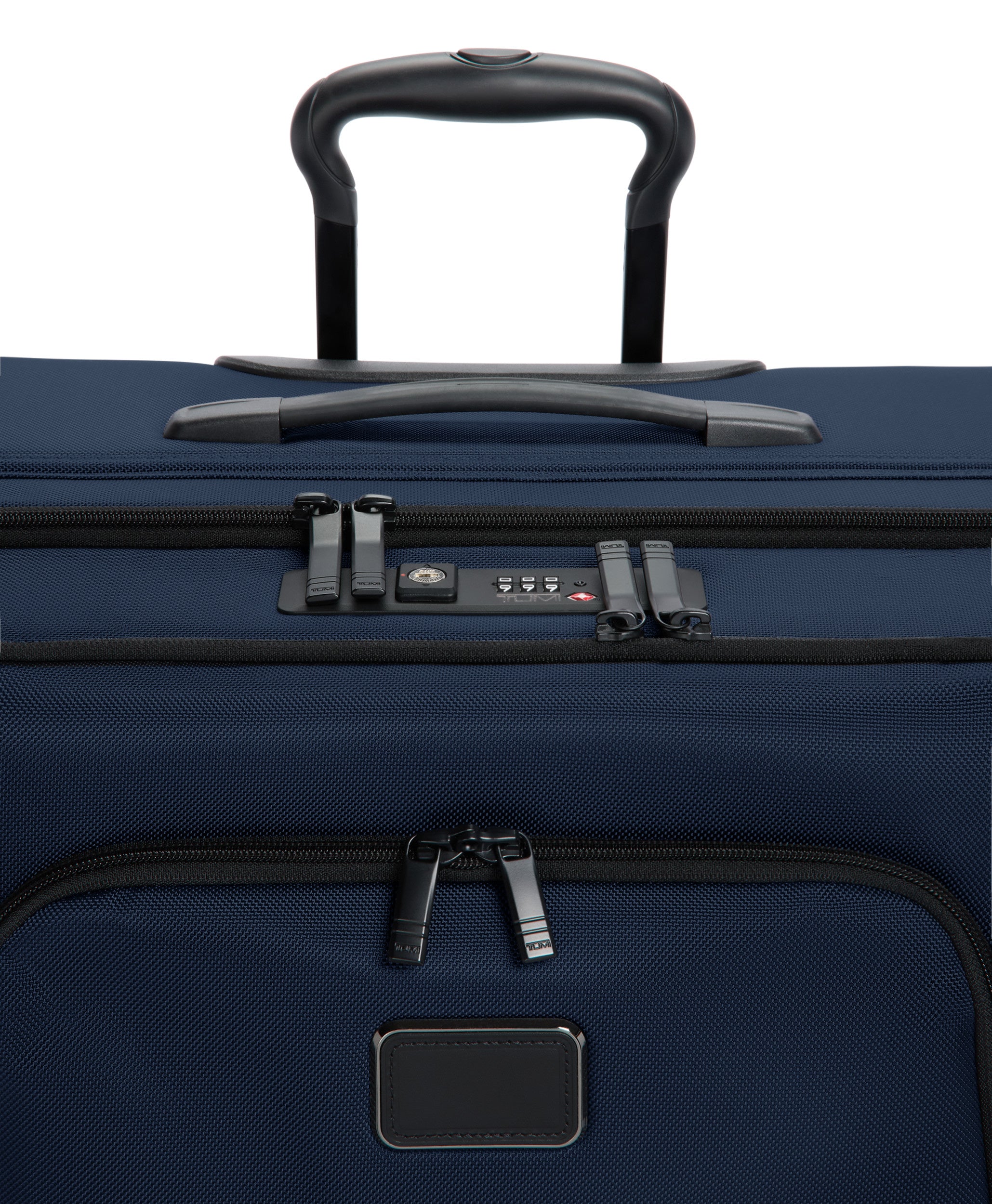 Alpha 4 Large Dual Access Expandable Checked - Navy