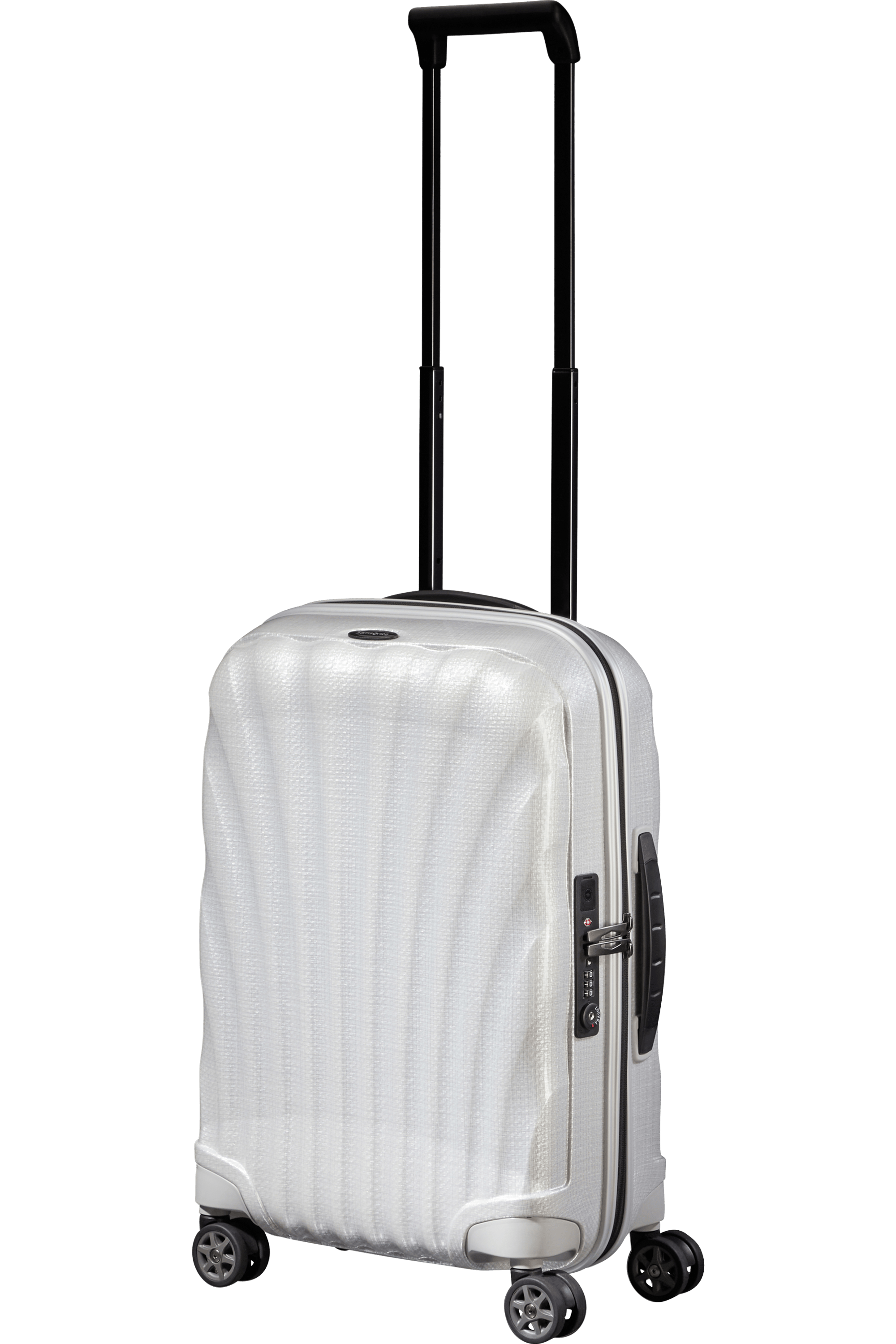 C-Lite Spinner (4 wheels) 55cm Expandable Cabin - Off White