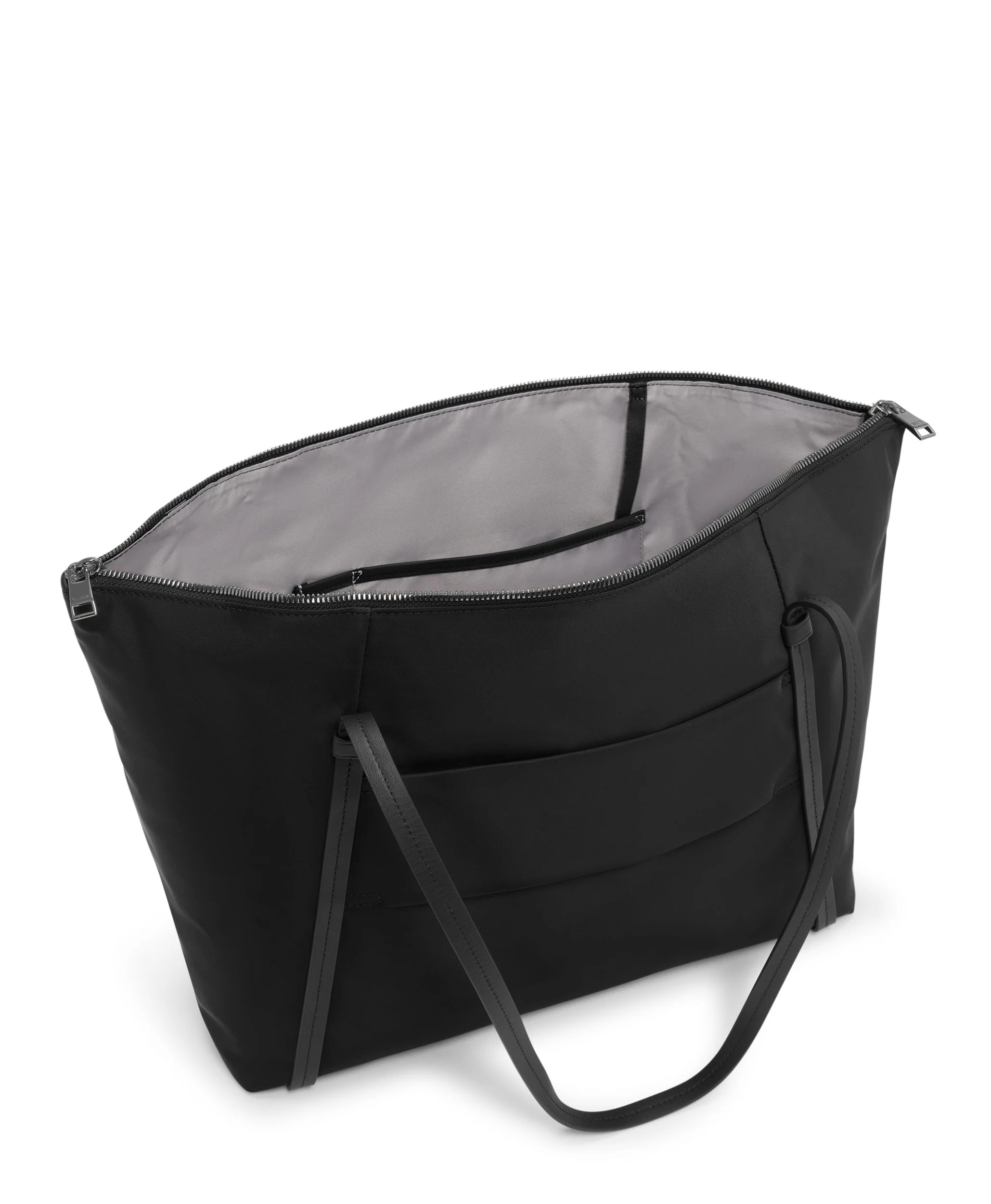 Voyageur Q Tote - Black/Gunmetal