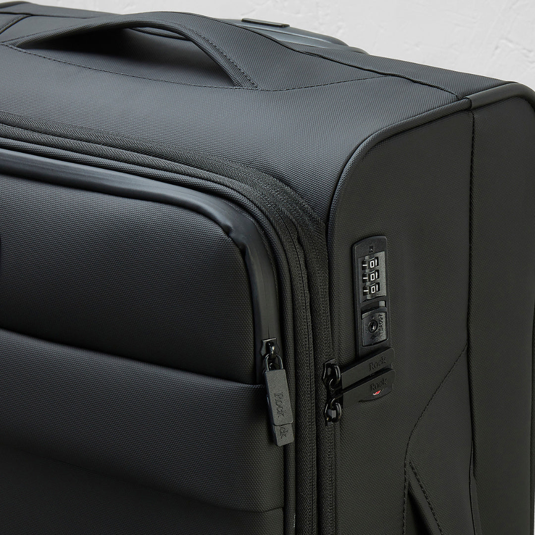 Harper Set of 3 Suitcases - Black
