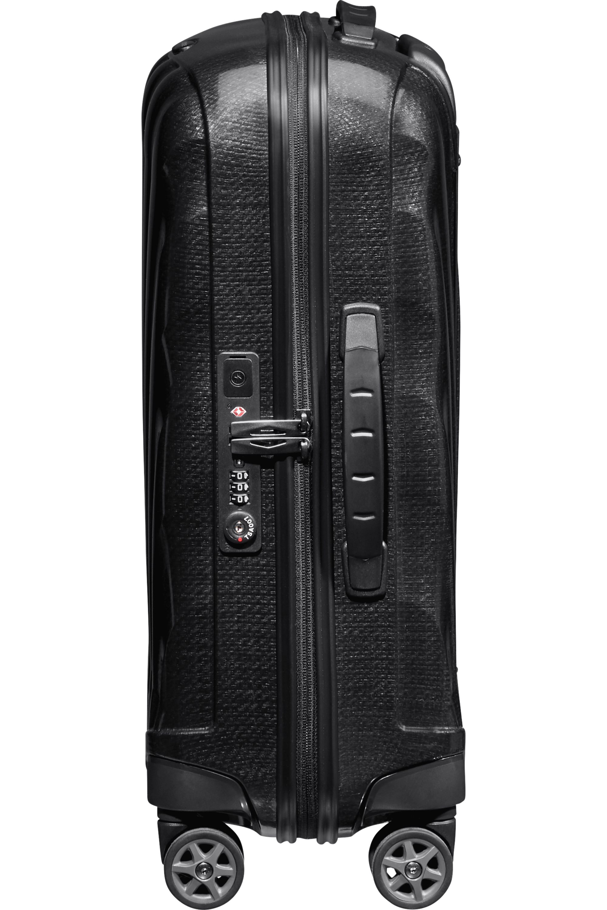 C-Lite Spinner (4 wheels) 55cm Cabin - Black