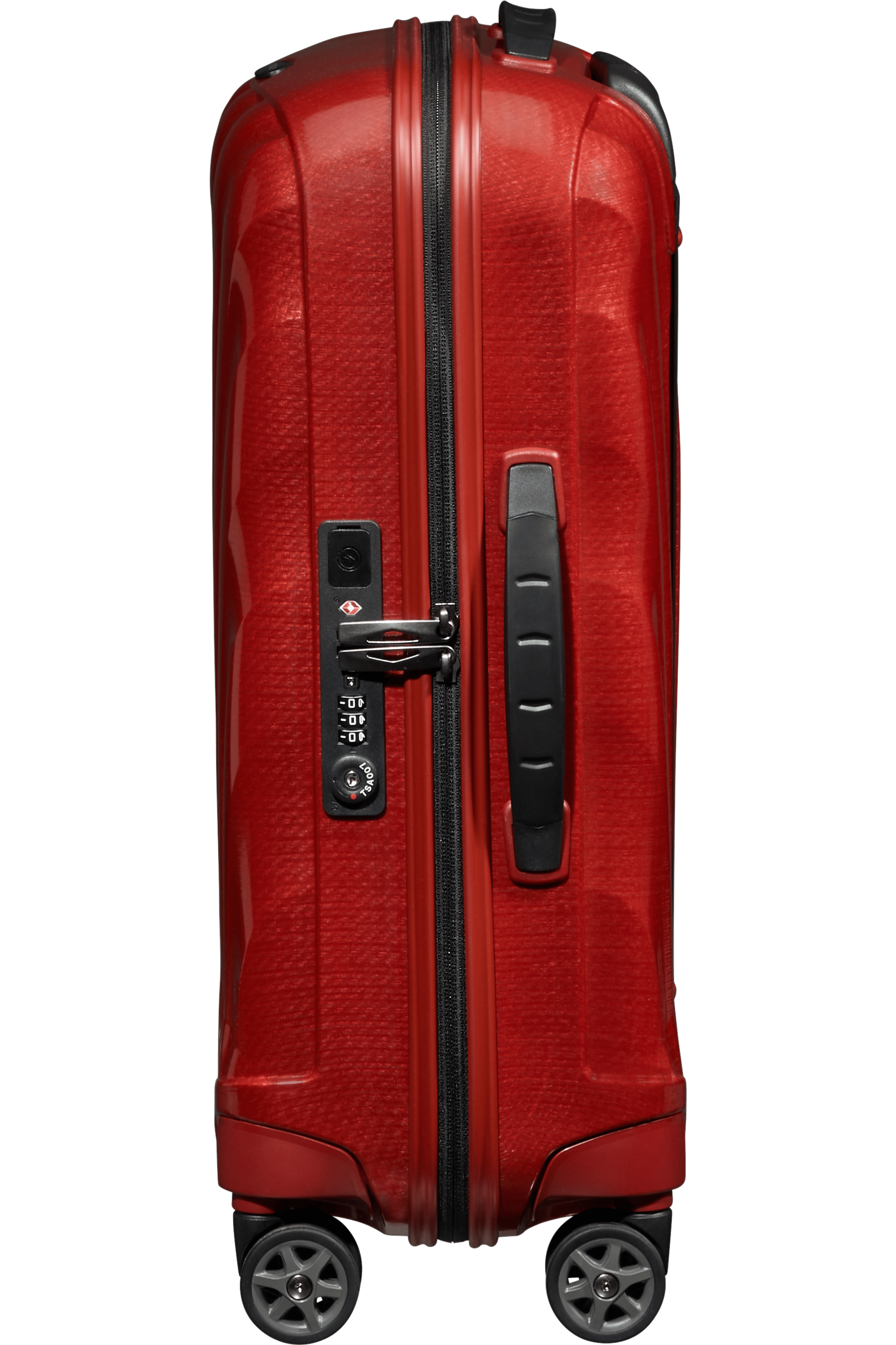 C-Lite Spinner (4 wheels) 55cm Cabin - Chili red