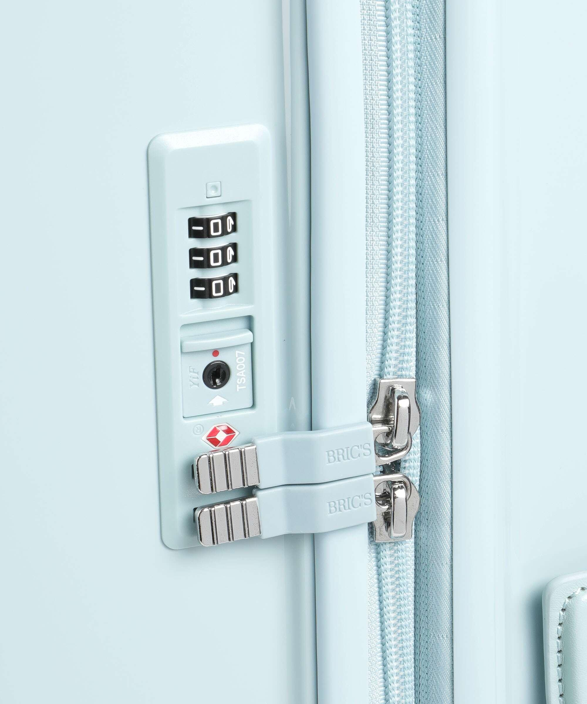 Positano Monochrome Medium trolley - London Luggage