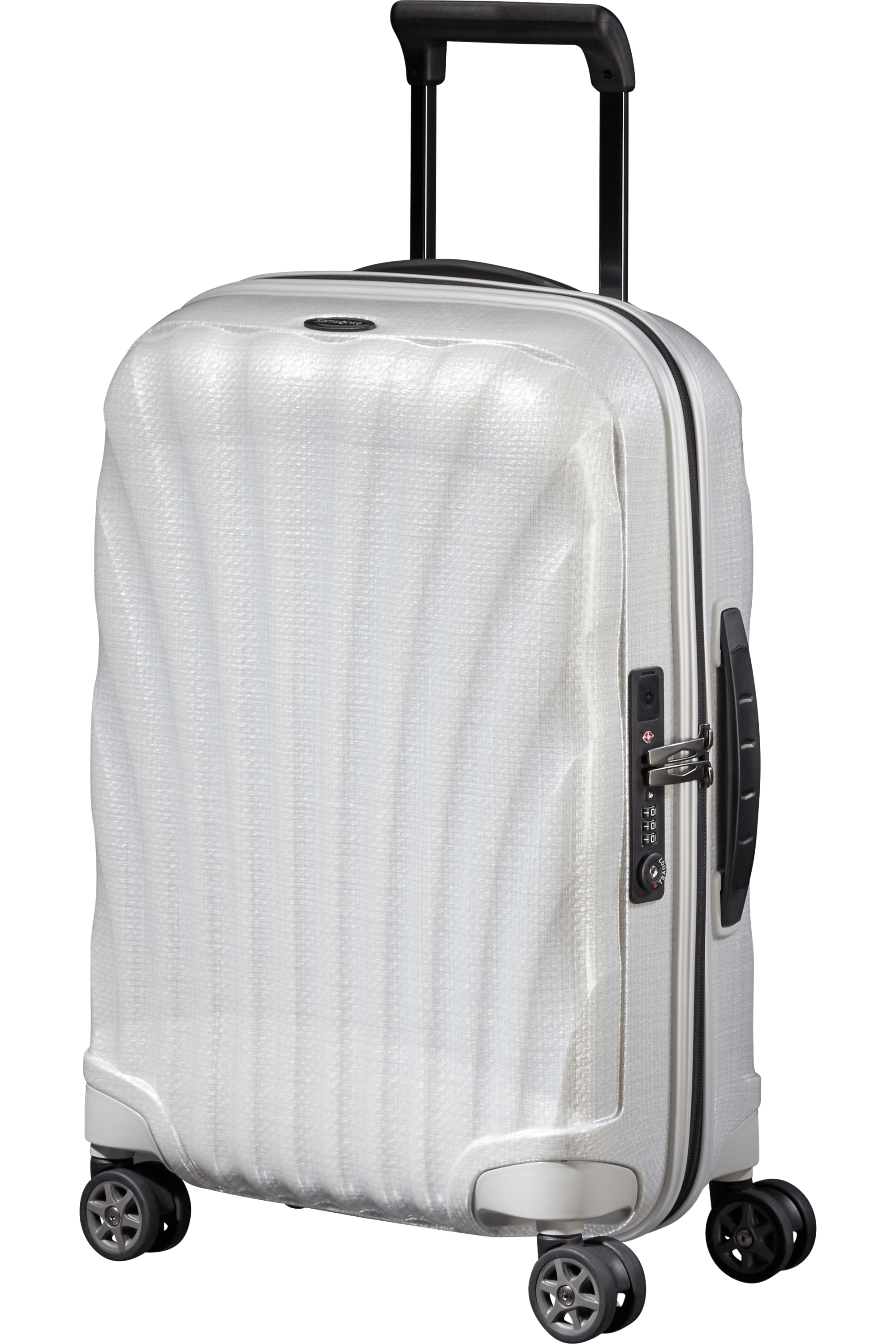 C-Lite Spinner (4 wheels) 55cm Expandable Cabin - Off White