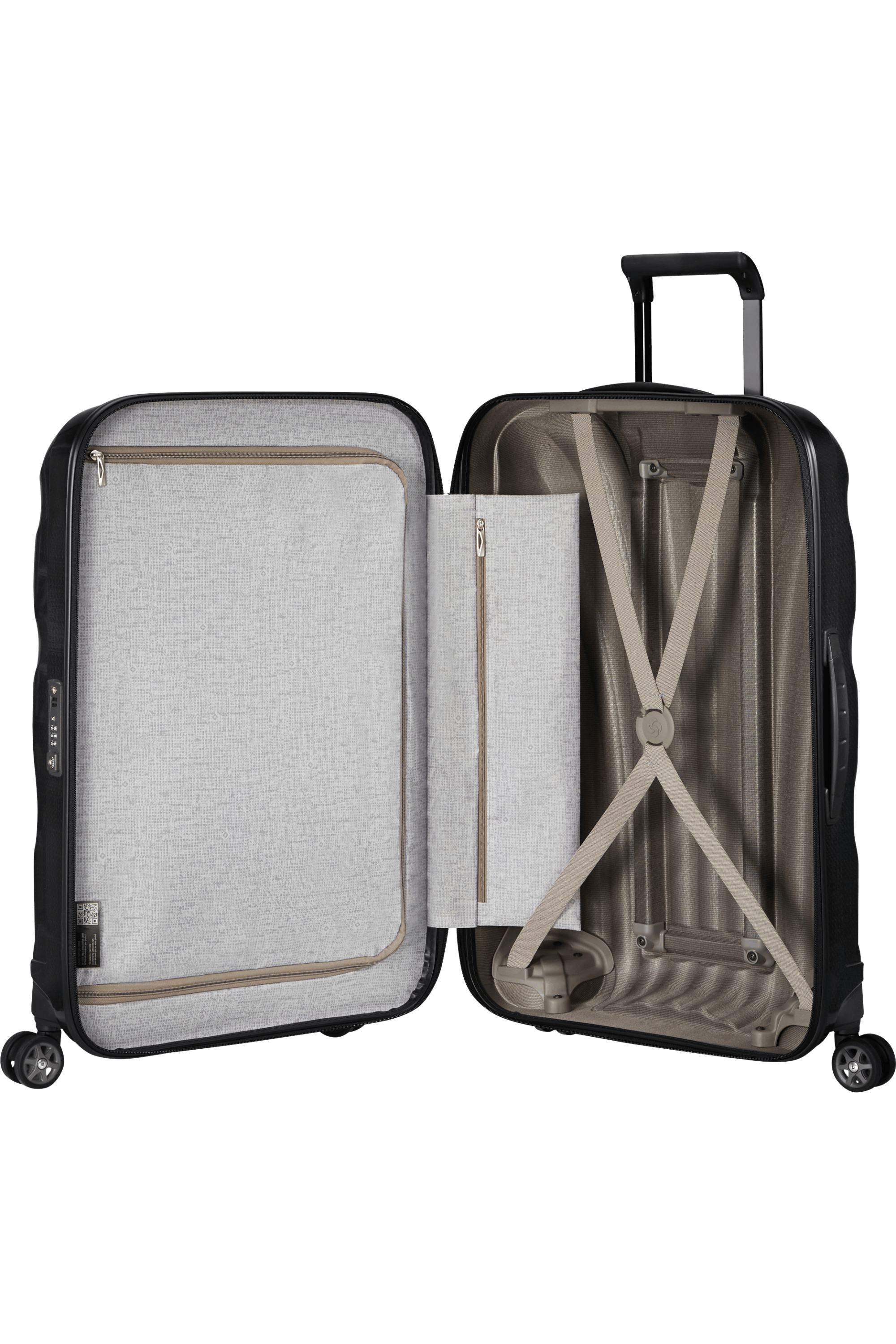 C-Lite Spinner (4 wheels) 81cm - Black