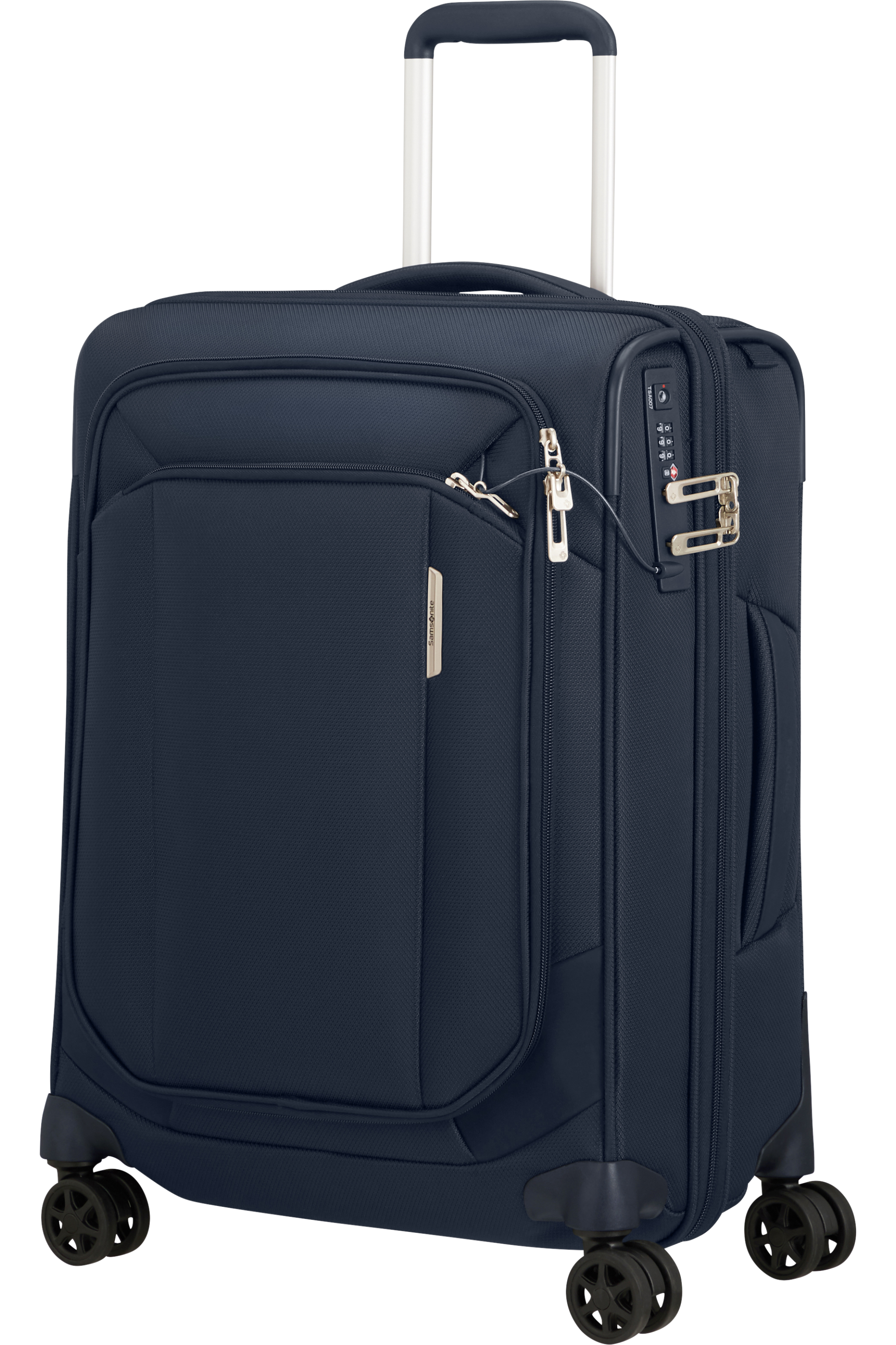 RESPARK 55cm (L 40cm) Spinner Expandable (4 wheels) - London Luggage