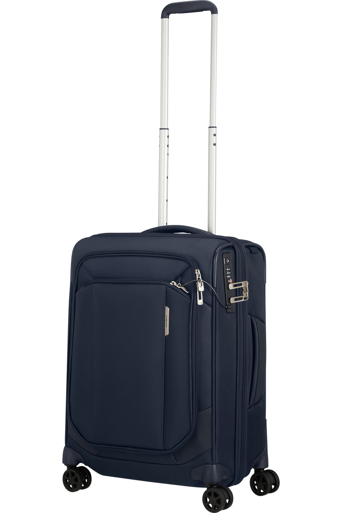 RESPARK 55cm (L 40cm) Spinner Expandable (4 wheels) - London Luggage