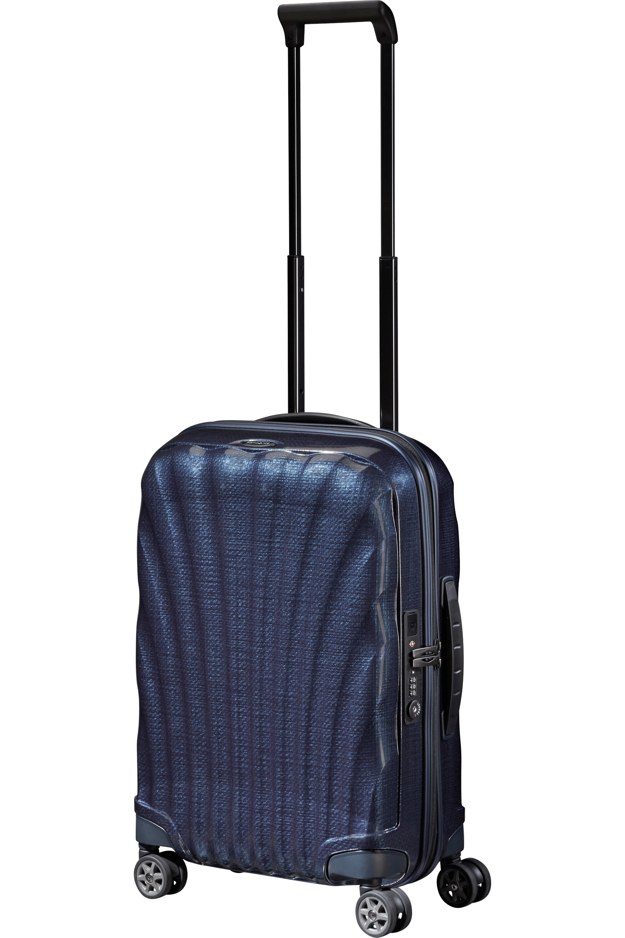 C-Lite Spinner (4 wheels) 55cm Expandable Cabin - Midnight Blue